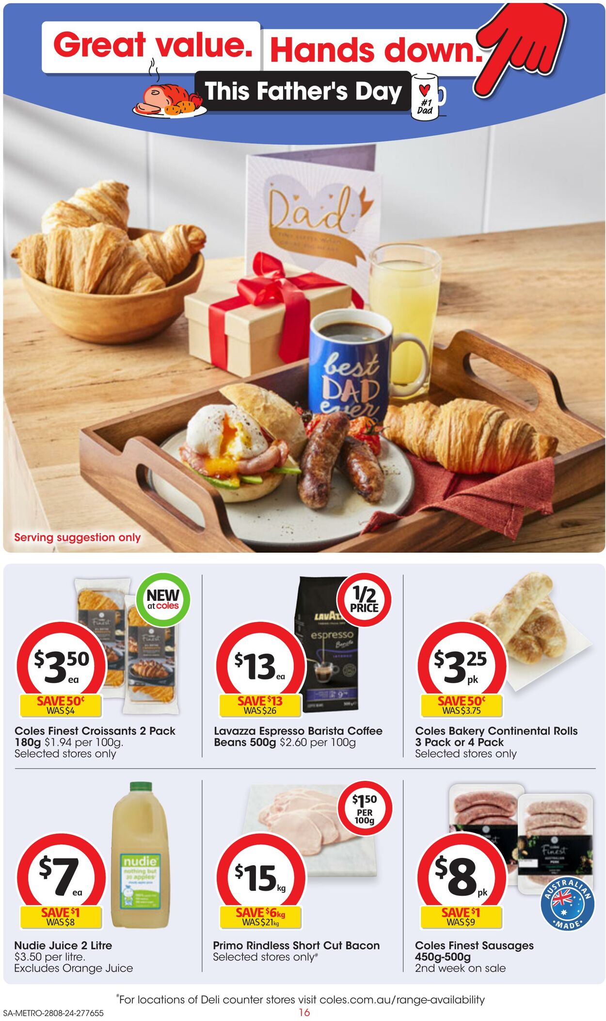 Catalogue Coles 28.08.2024 - 03.09.2024