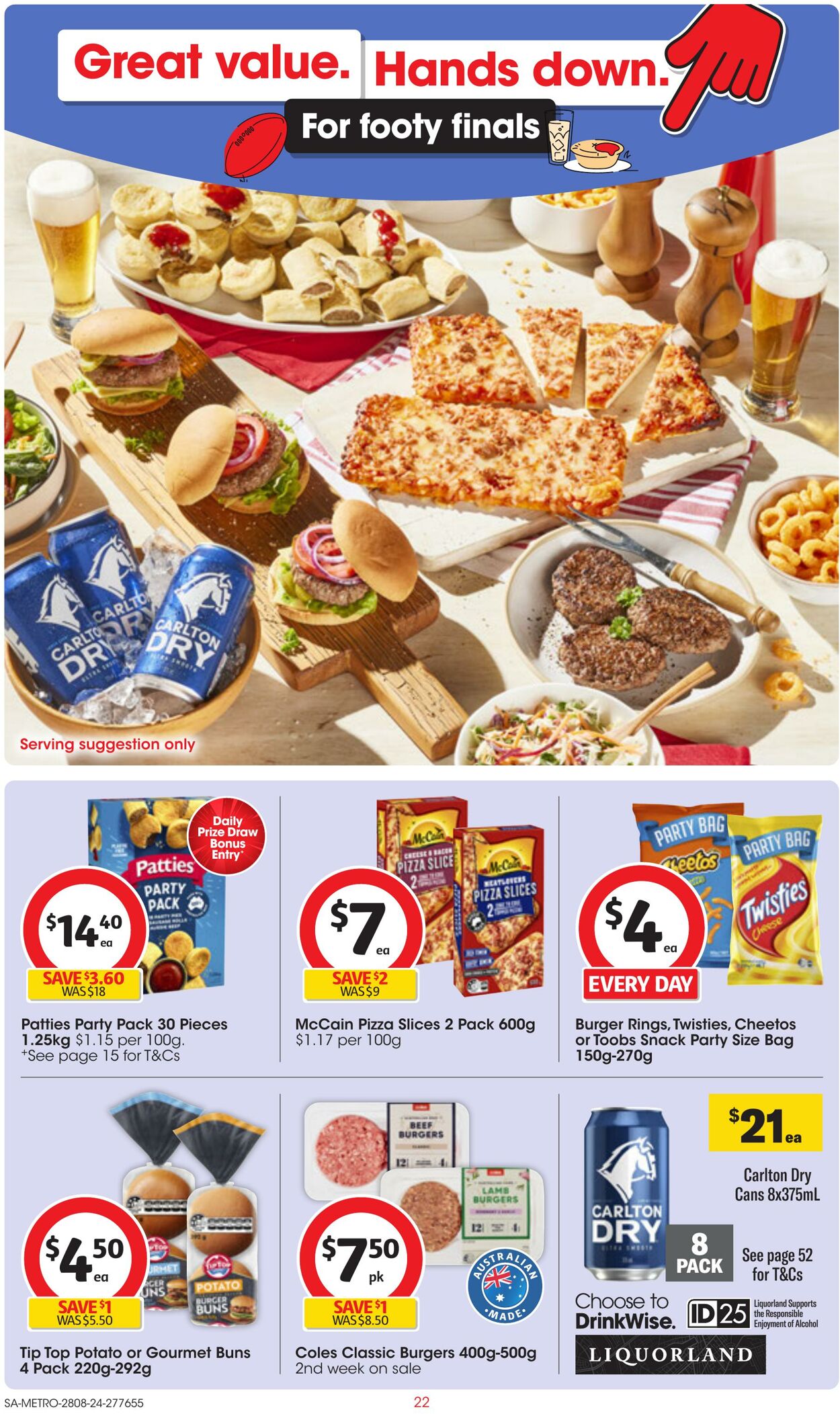 Catalogue Coles 28.08.2024 - 03.09.2024