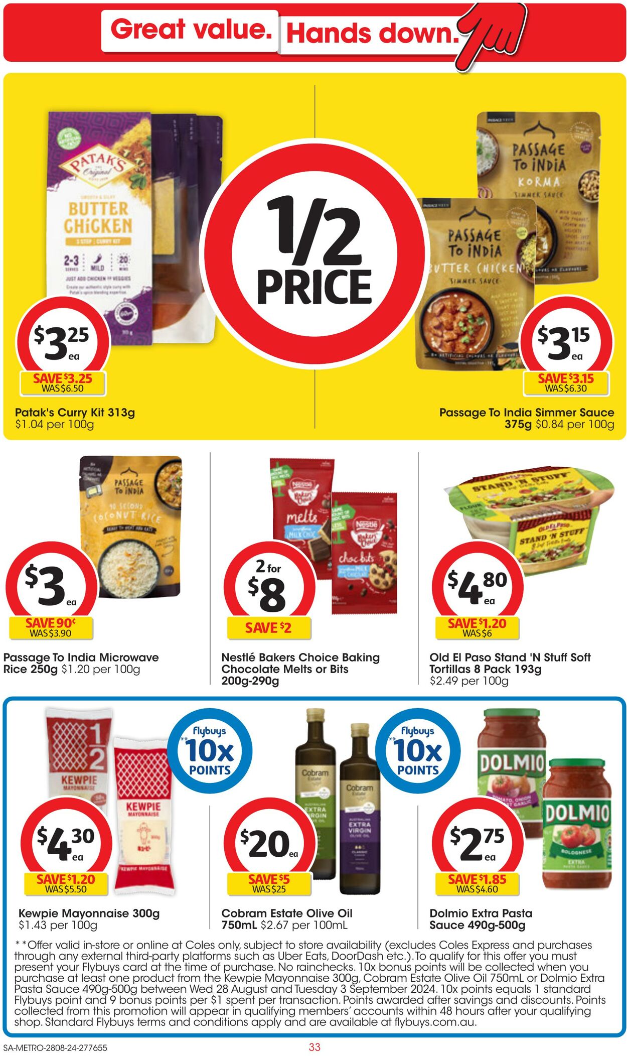 Catalogue Coles 28.08.2024 - 03.09.2024