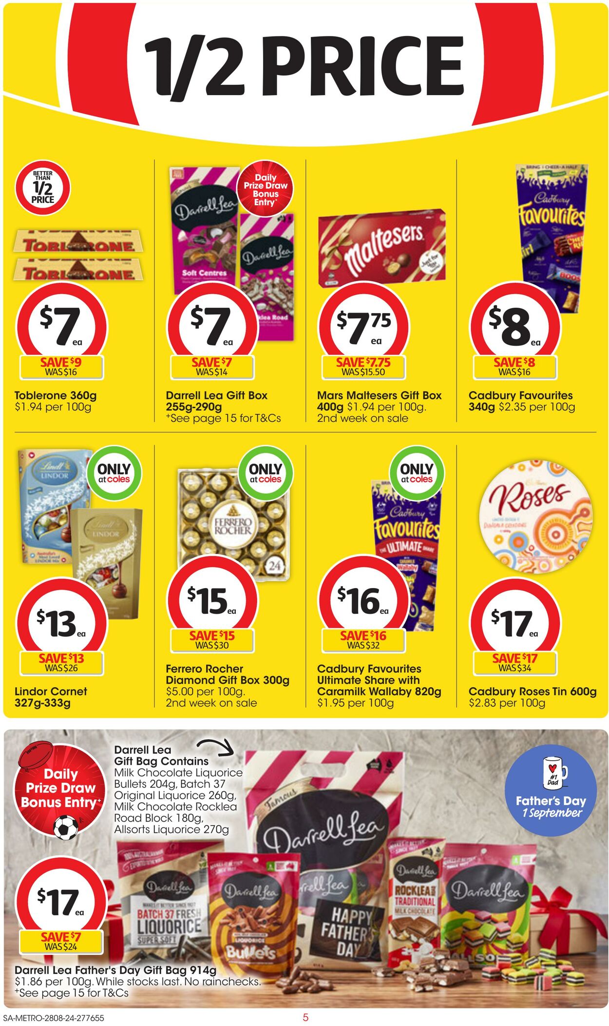 Catalogue Coles 28.08.2024 - 03.09.2024