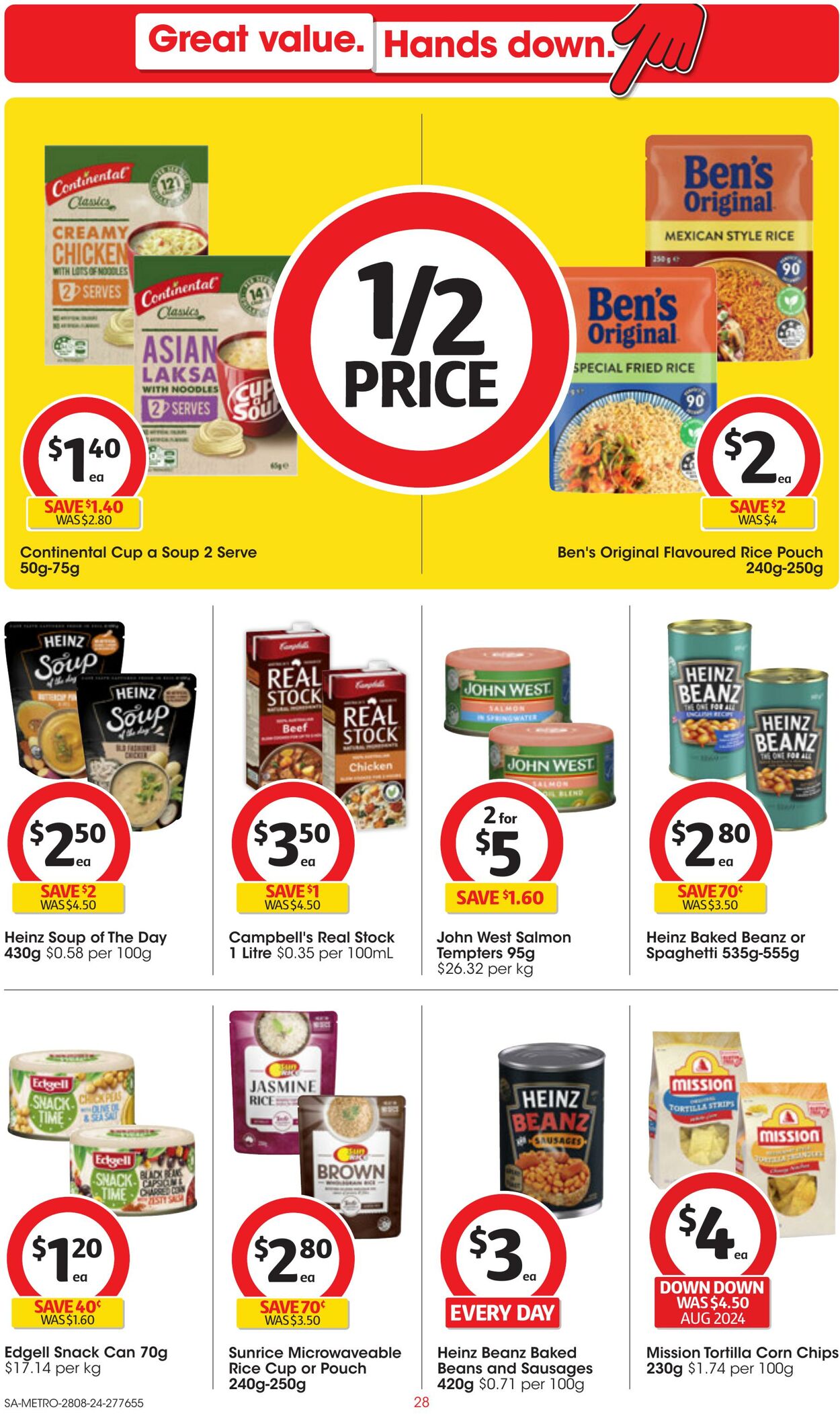 Catalogue Coles 28.08.2024 - 03.09.2024