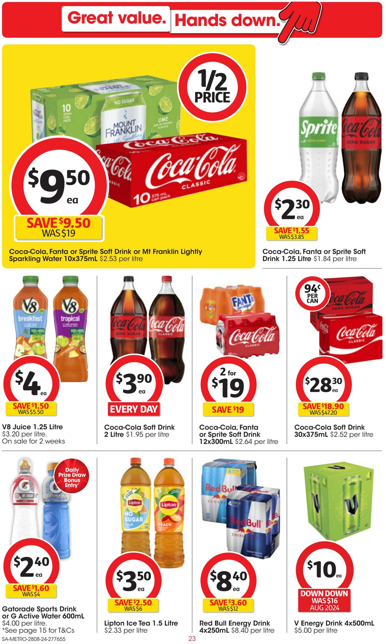 Catalogue Coles 28.08.2024 - 03.09.2024