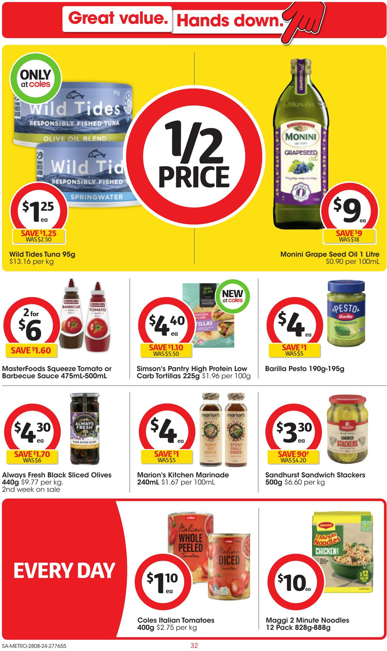 Catalogue Coles 28.08.2024 - 03.09.2024