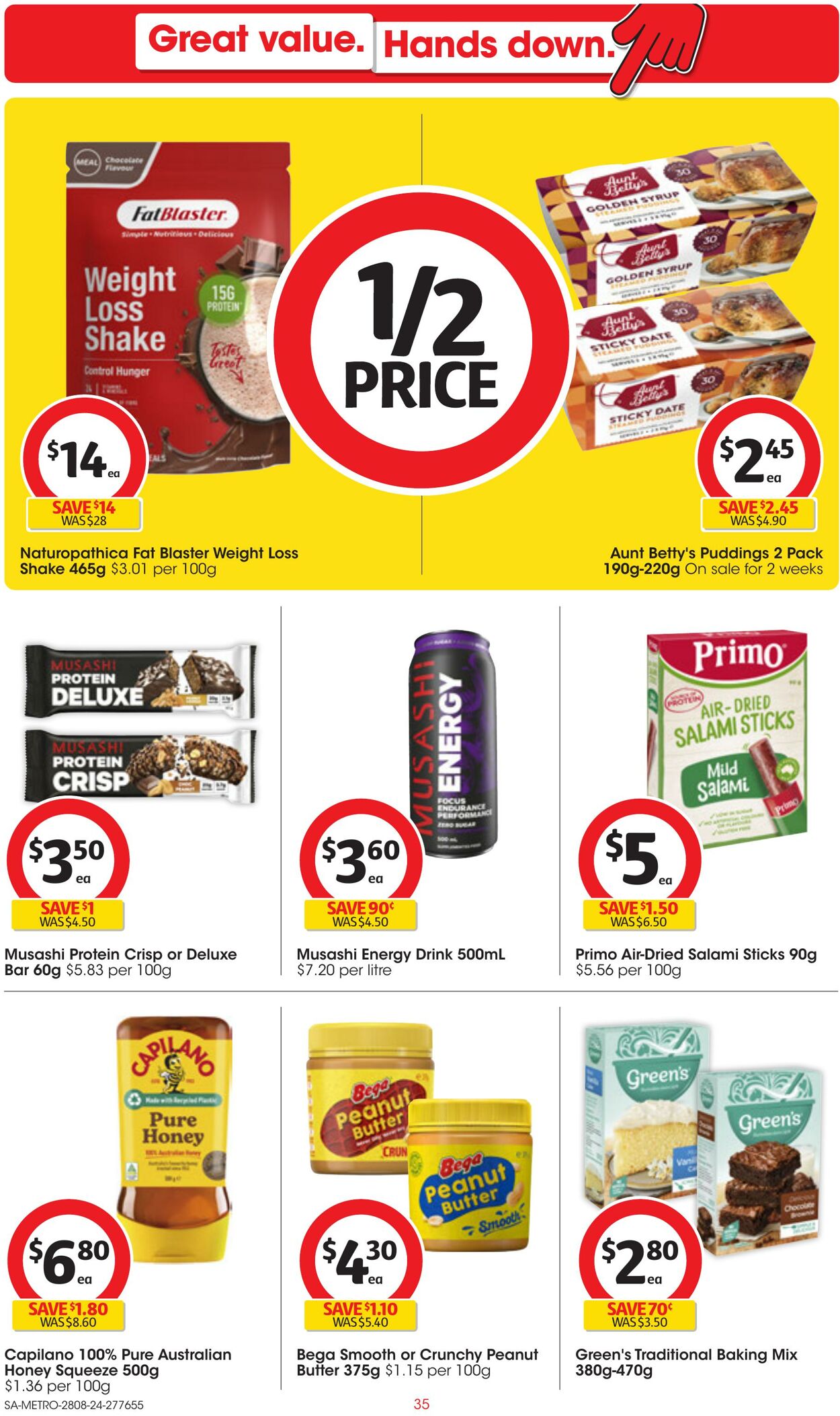 Catalogue Coles 28.08.2024 - 03.09.2024