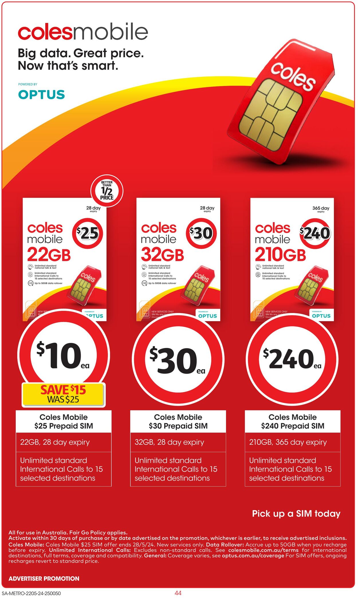 Catalogue Coles 22.05.2024 - 28.05.2024