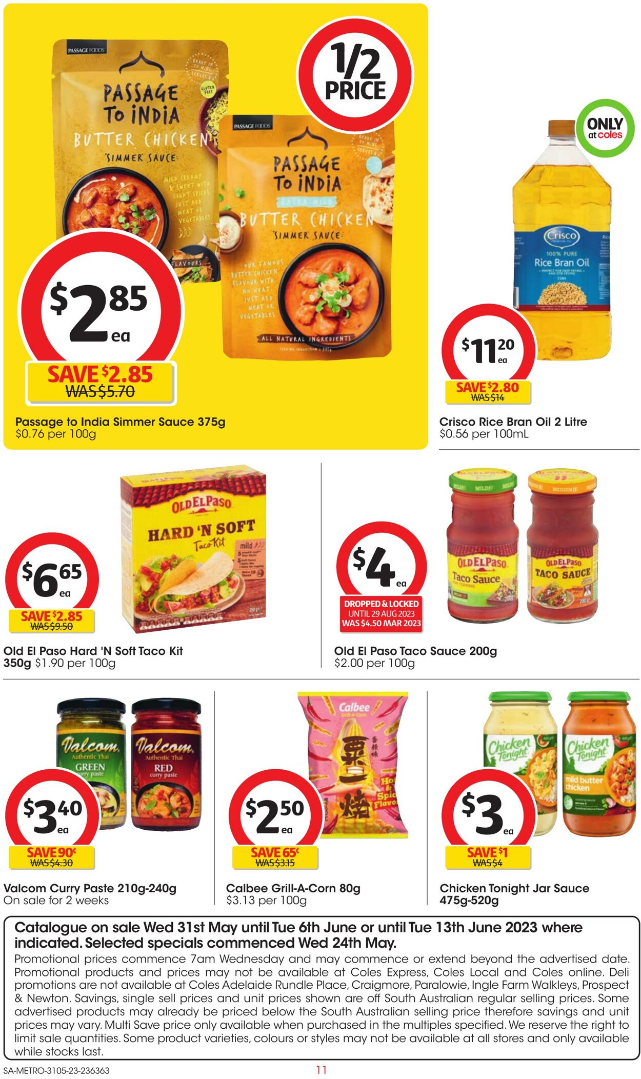 Catalogue Coles 31.05.2023 - 06.06.2023