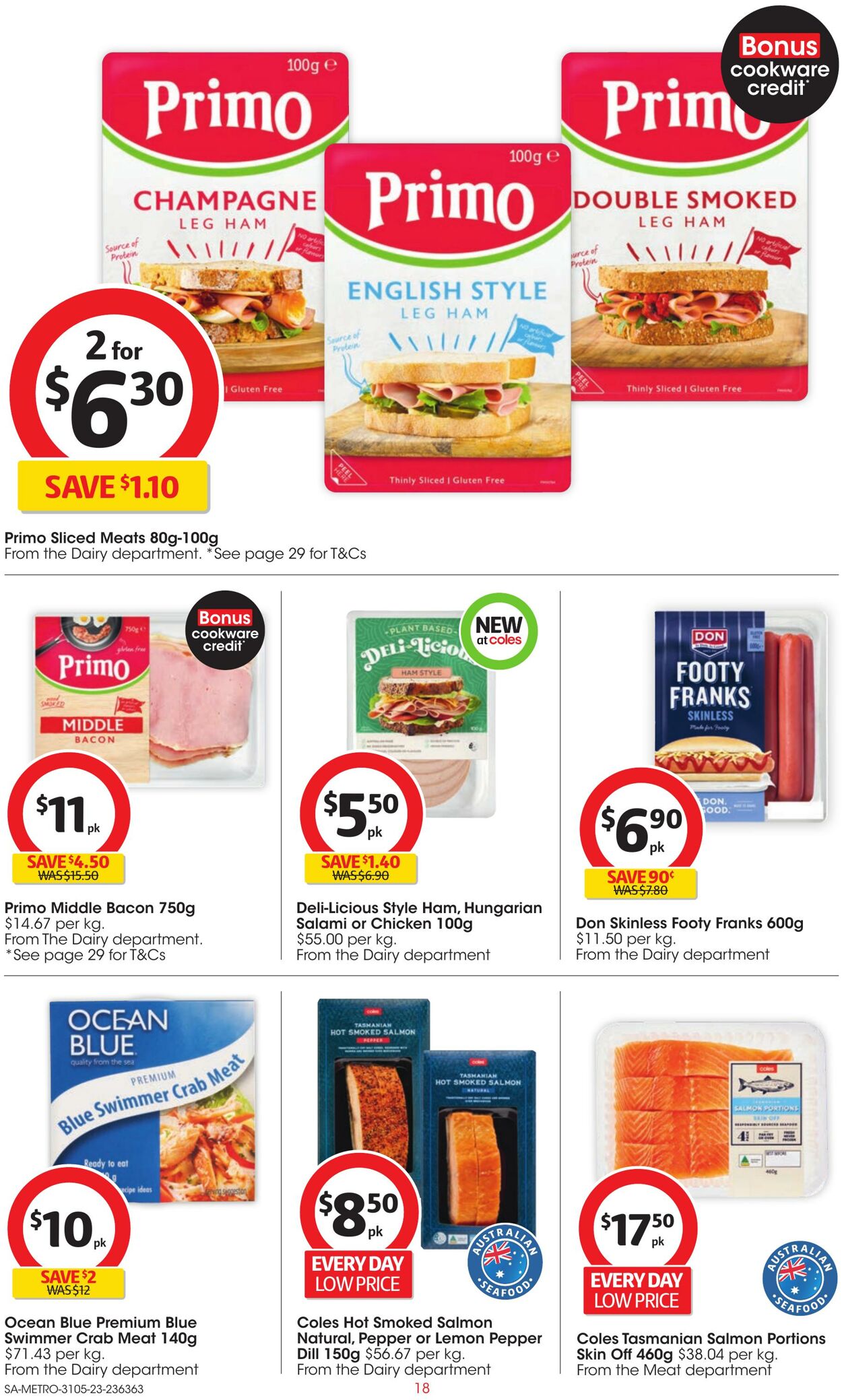 Catalogue Coles 31.05.2023 - 06.06.2023