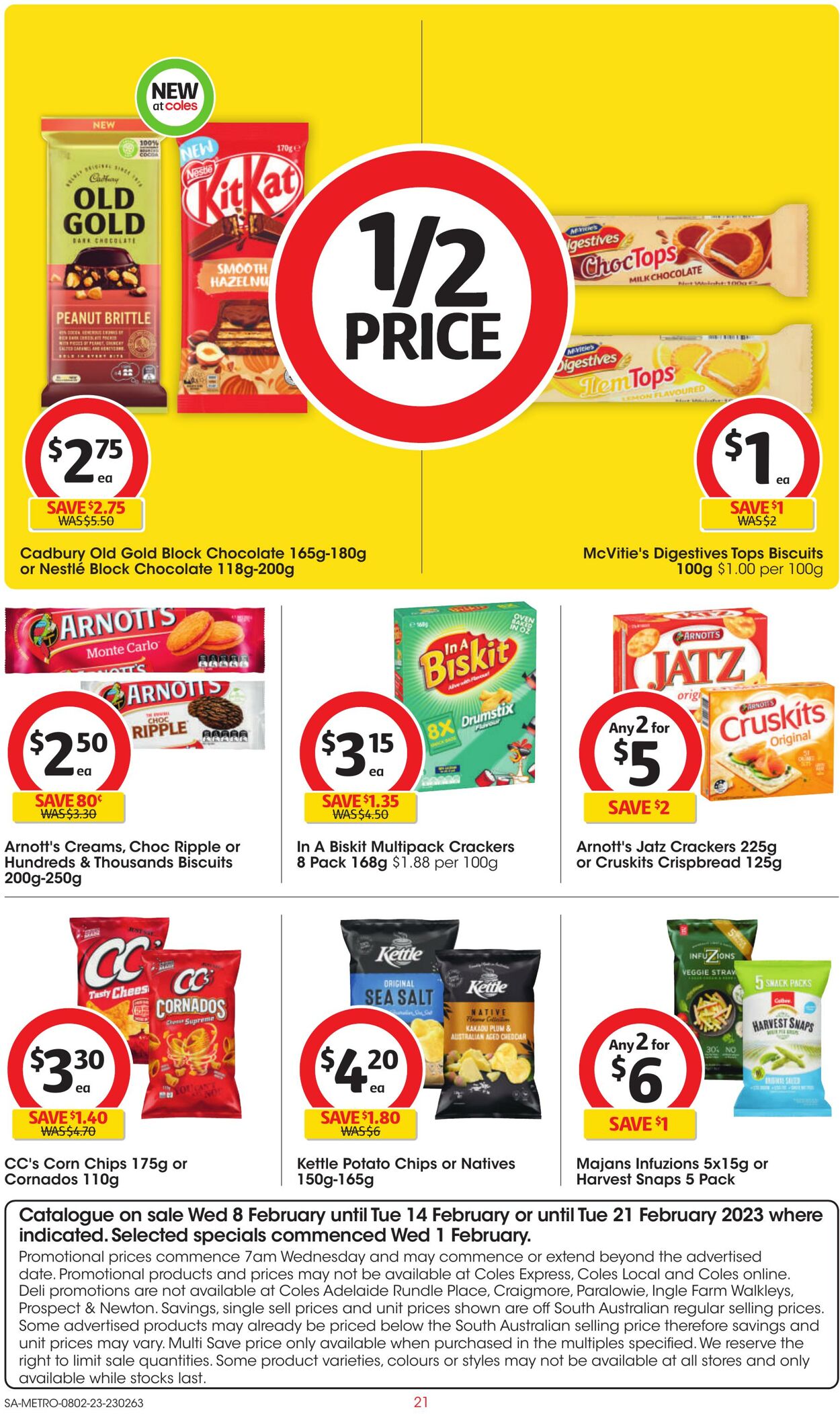 Catalogue Coles 08.02.2023 - 14.02.2023