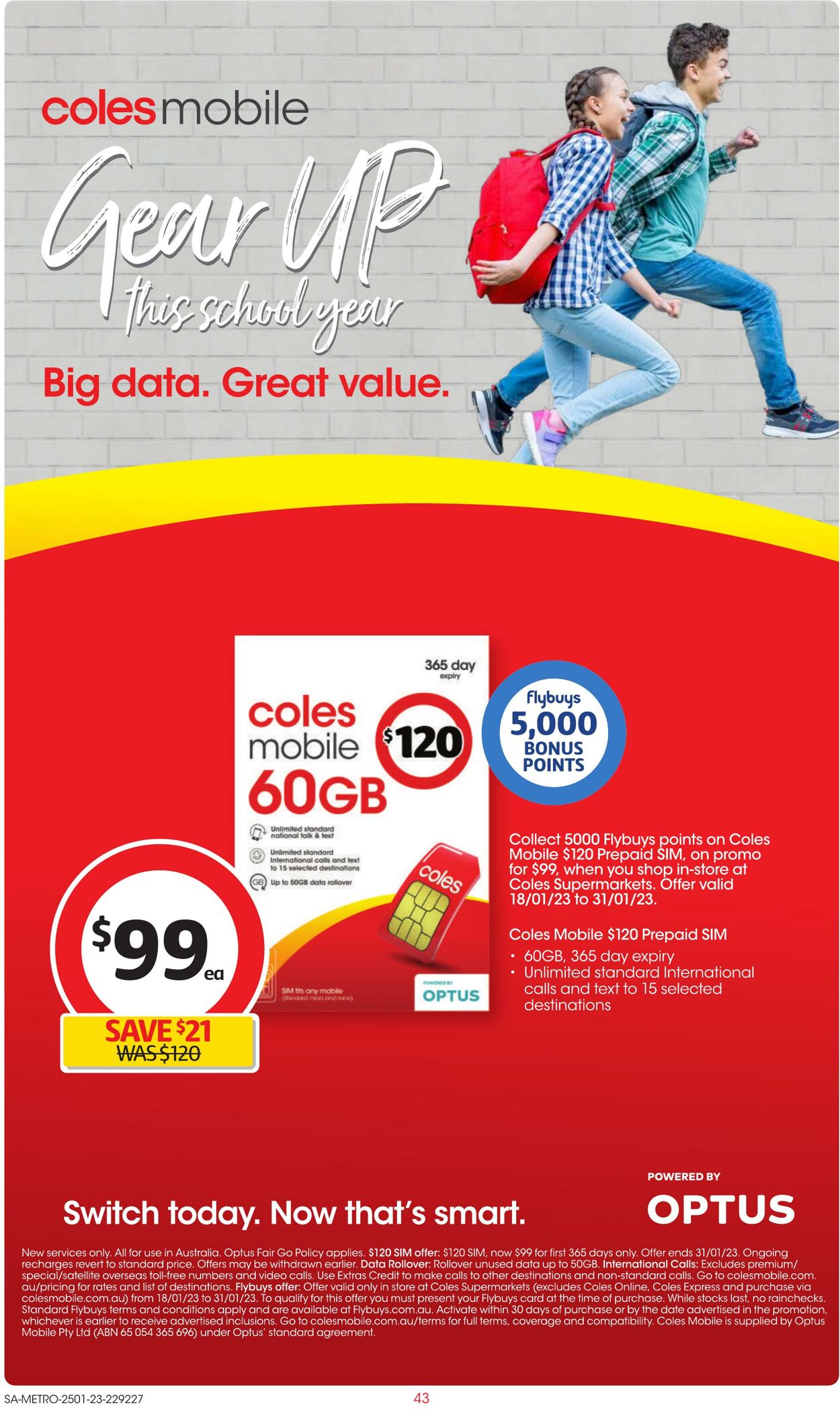 Catalogue Coles 25.01.2023 - 31.01.2023