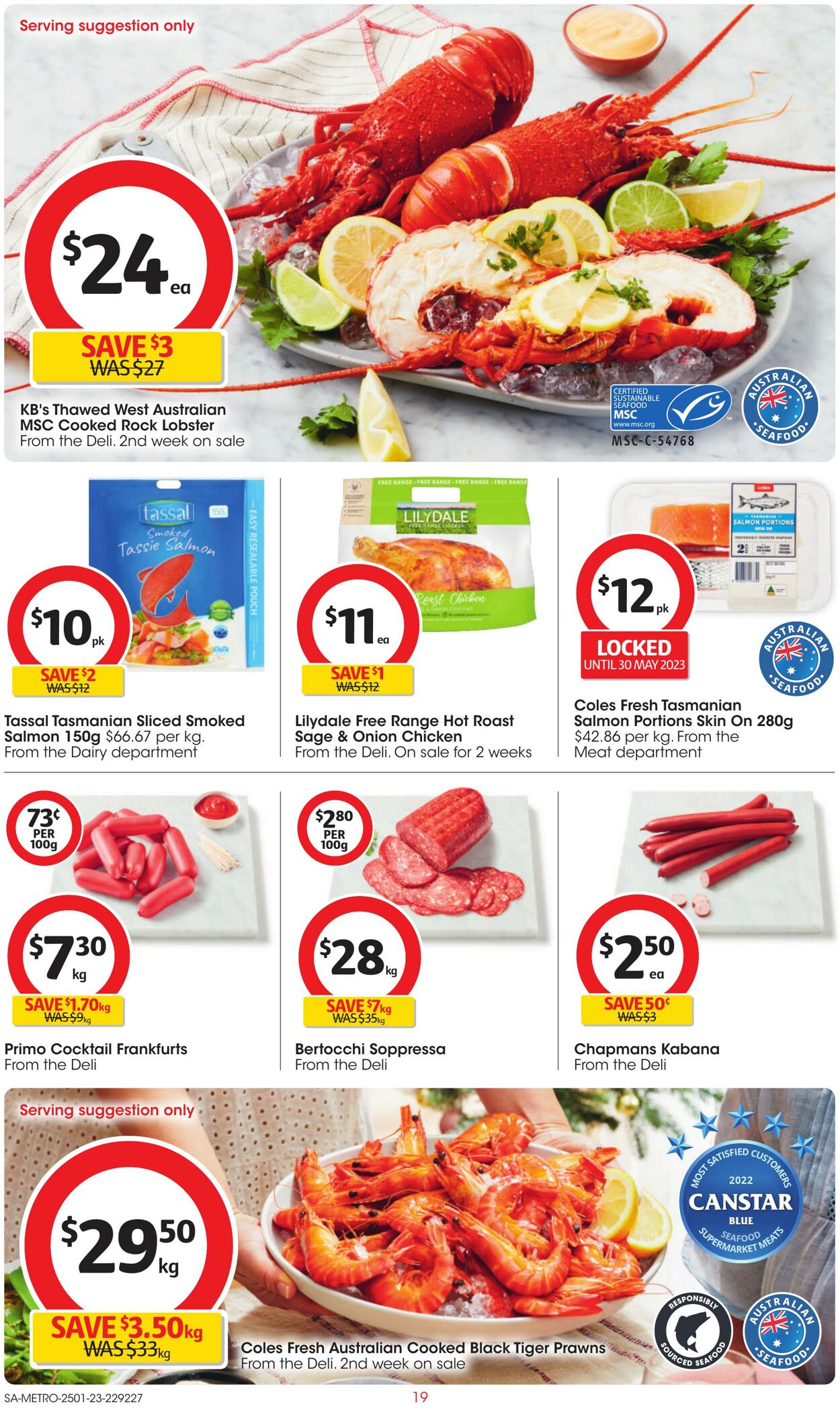 Catalogue Coles 25.01.2023 - 31.01.2023