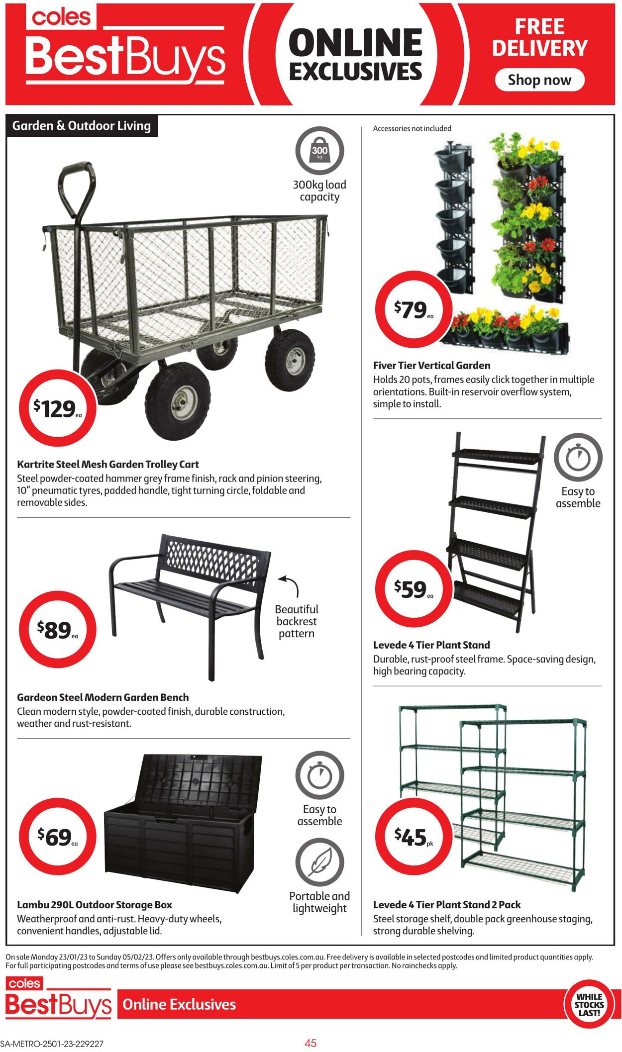 Catalogue Coles 25.01.2023 - 31.01.2023