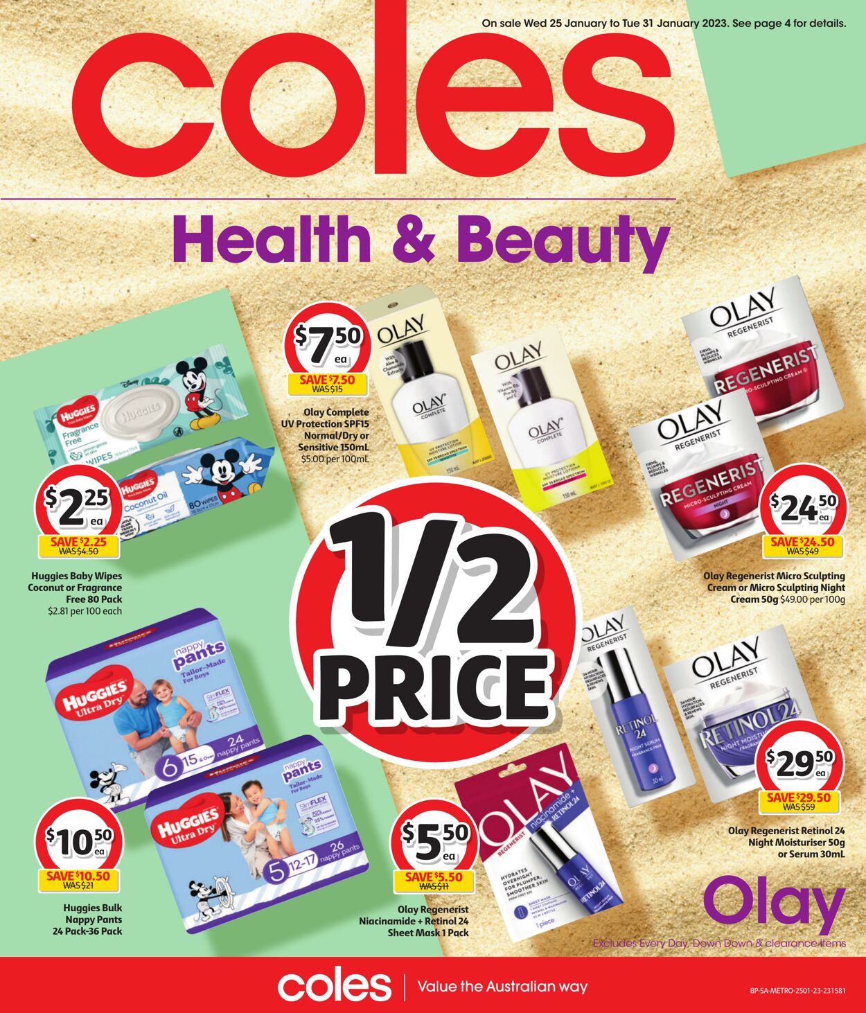 Catalogue Coles 25.01.2023 - 31.01.2023