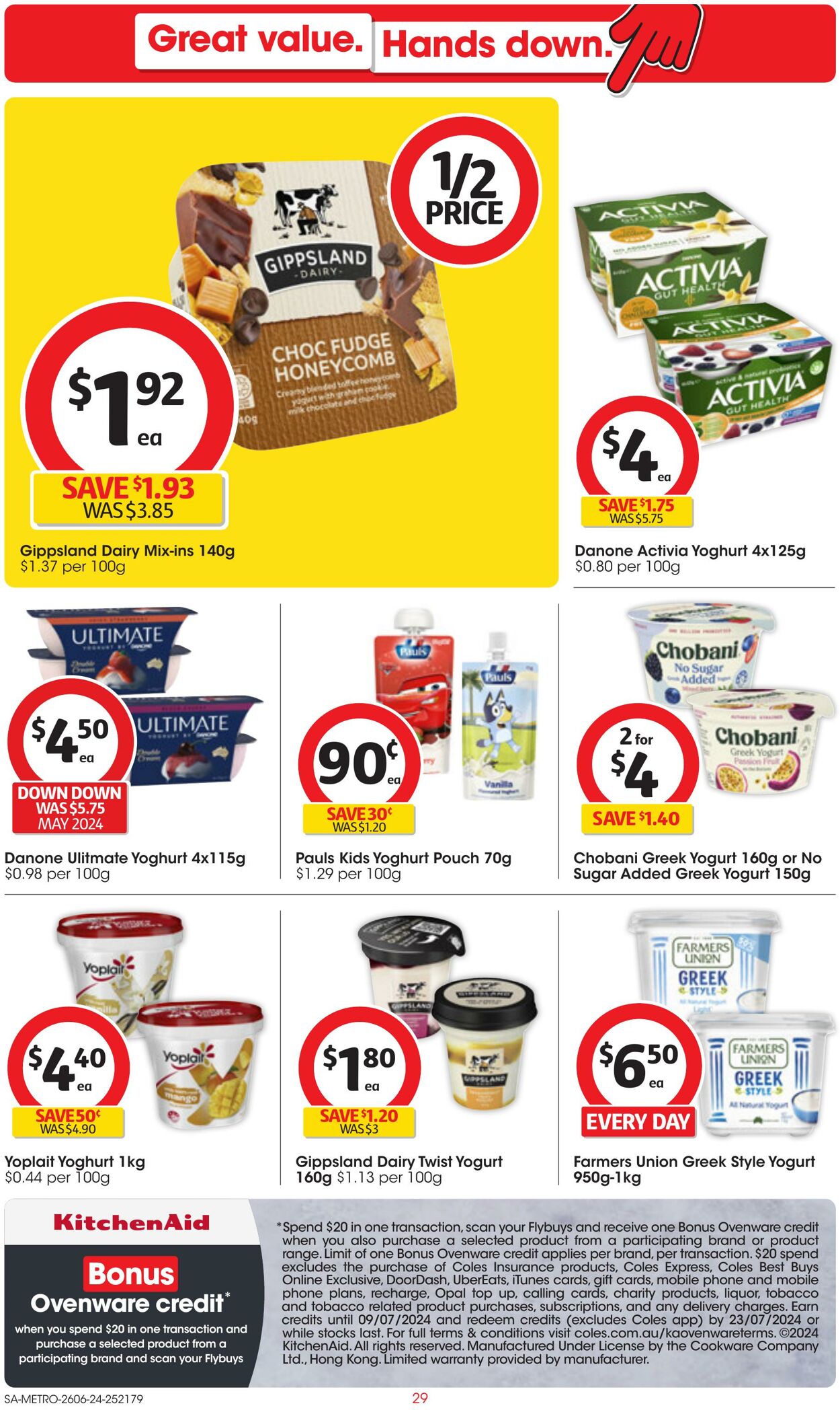 Catalogue Coles 26.06.2024 - 02.07.2024