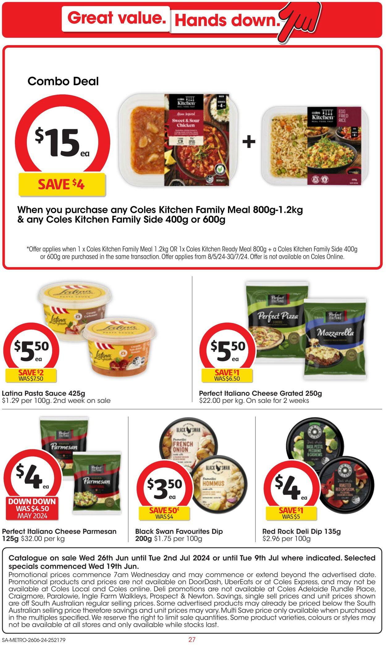 Catalogue Coles 26.06.2024 - 02.07.2024