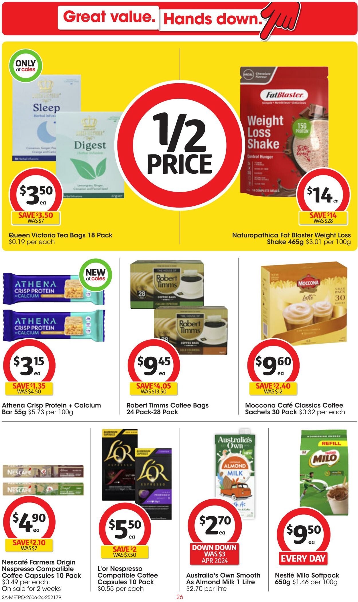 Catalogue Coles 26.06.2024 - 02.07.2024