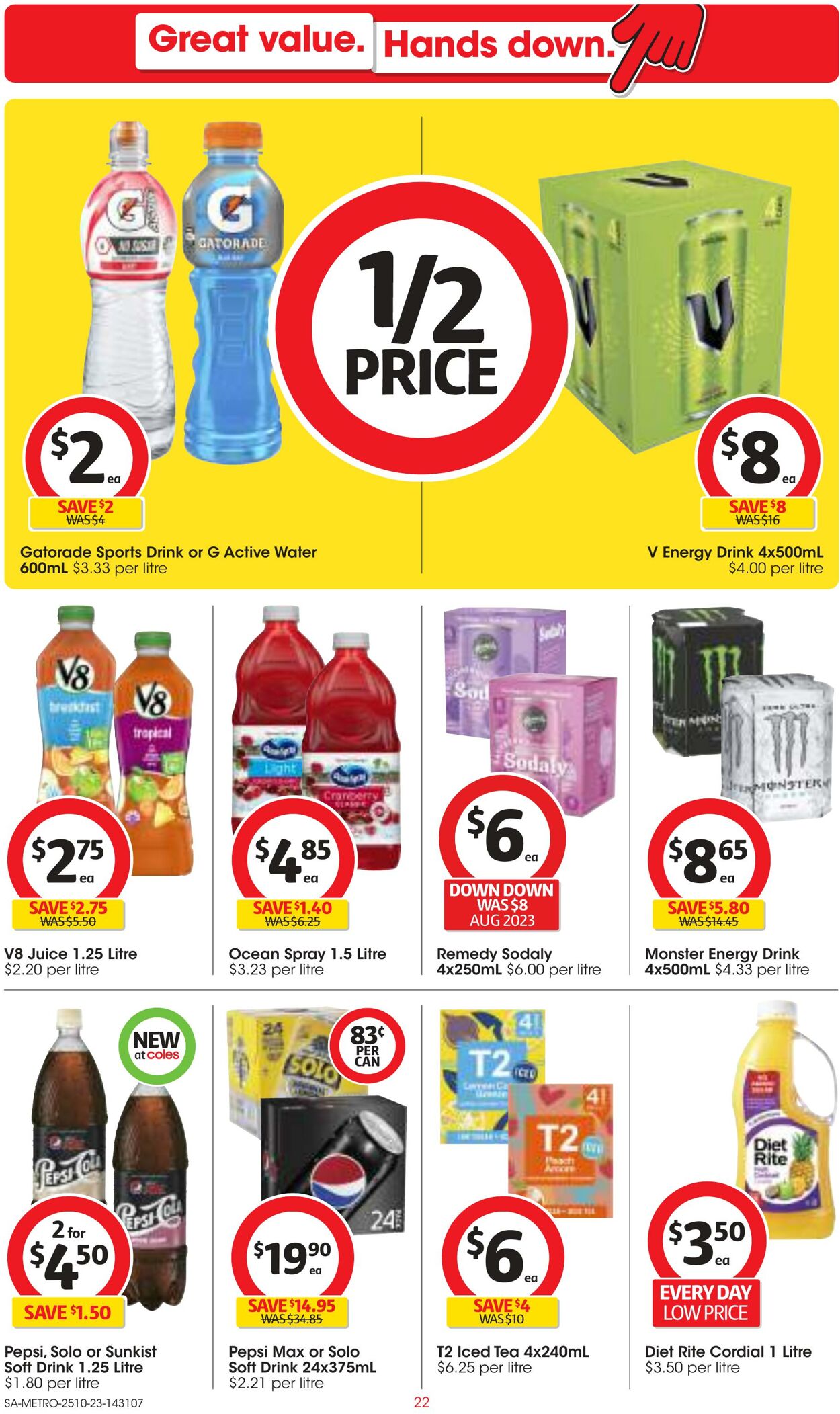 Catalogue Coles 25.10.2023 - 31.10.2023