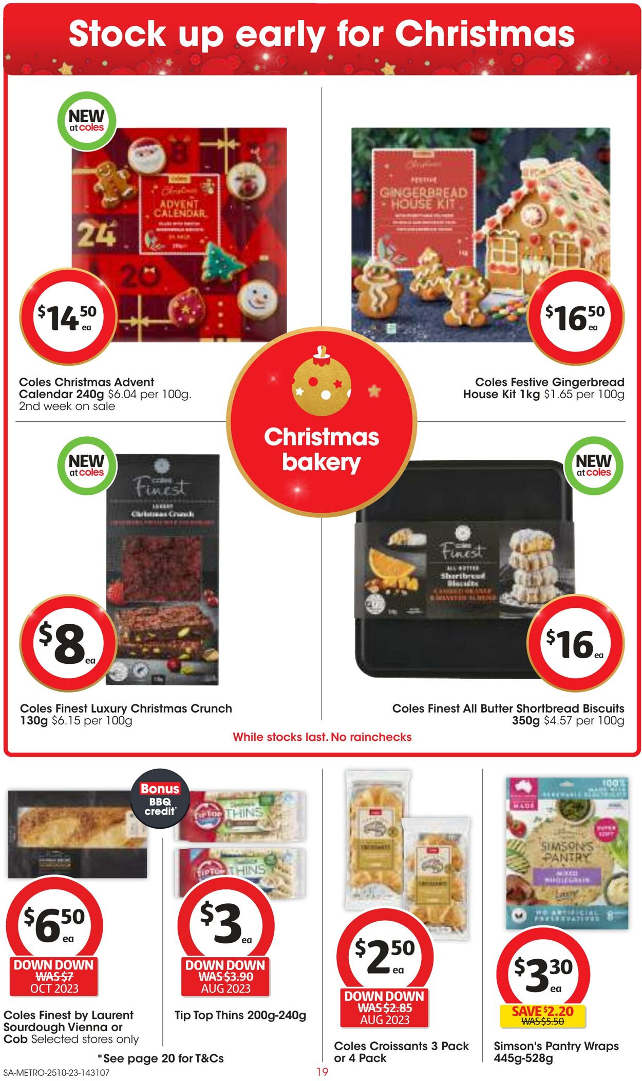 Catalogue Coles 25.10.2023 - 31.10.2023