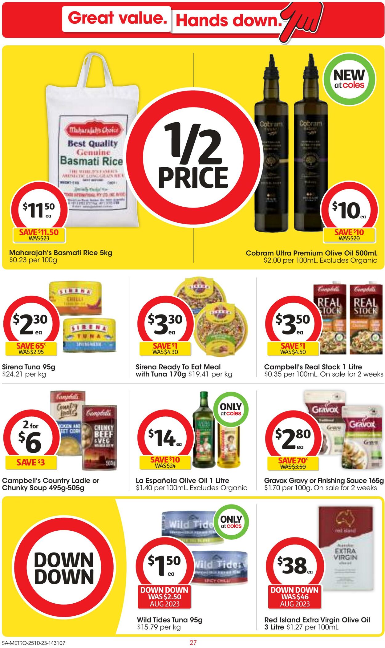 Catalogue Coles 25.10.2023 - 31.10.2023