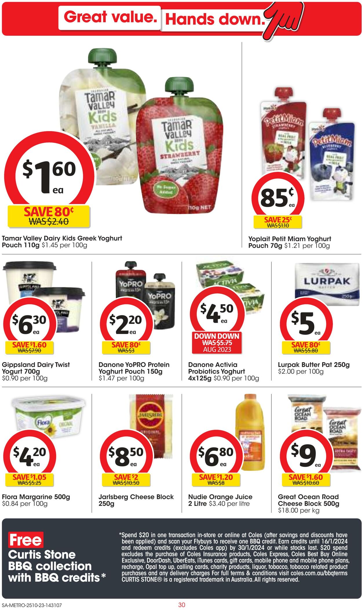 Catalogue Coles 25.10.2023 - 31.10.2023