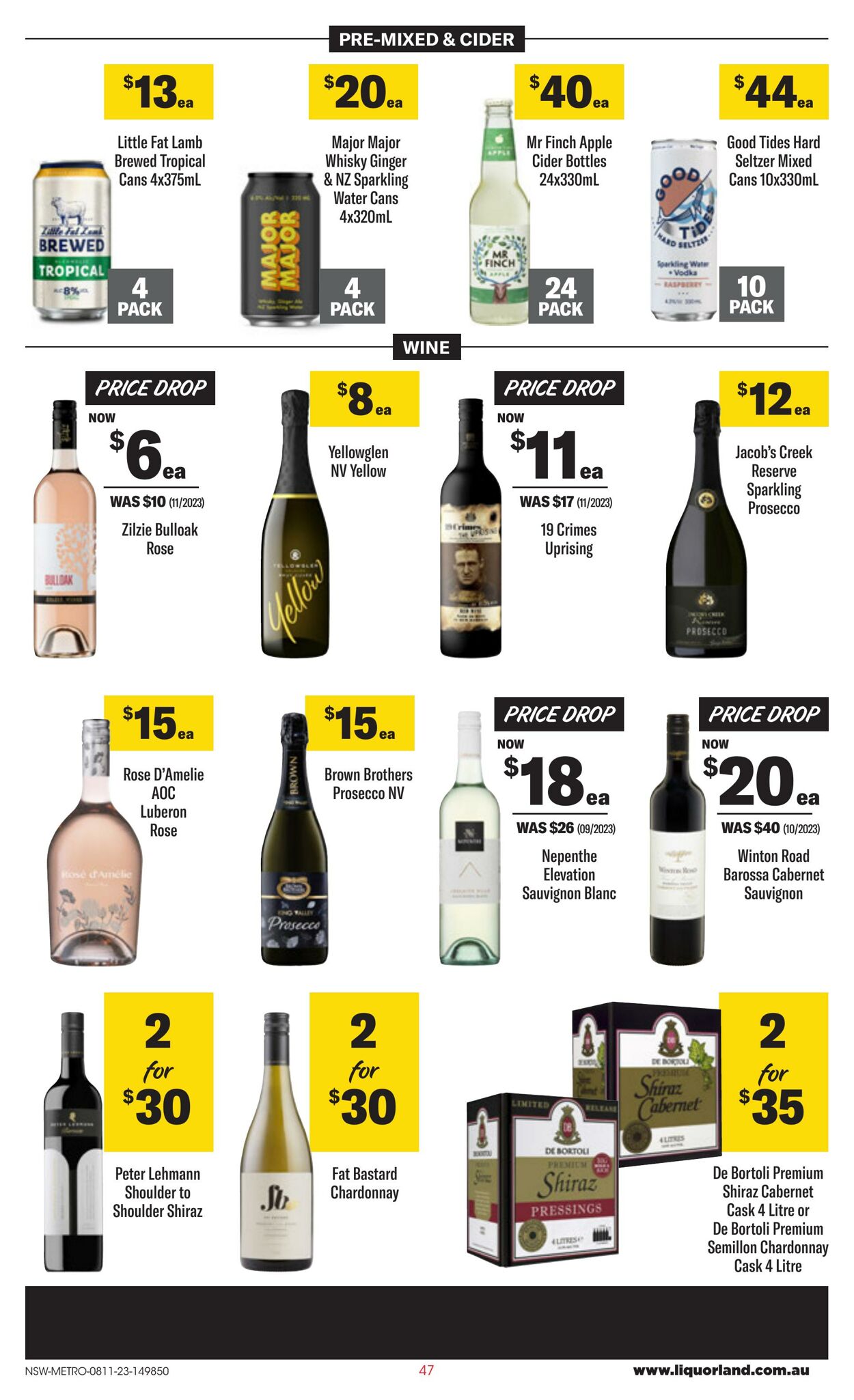 Catalogue Coles 08.11.2023 - 14.11.2023