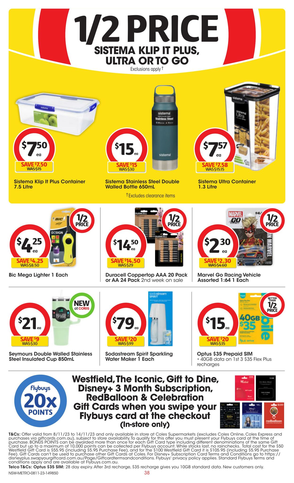 Catalogue Coles 08.11.2023 - 14.11.2023