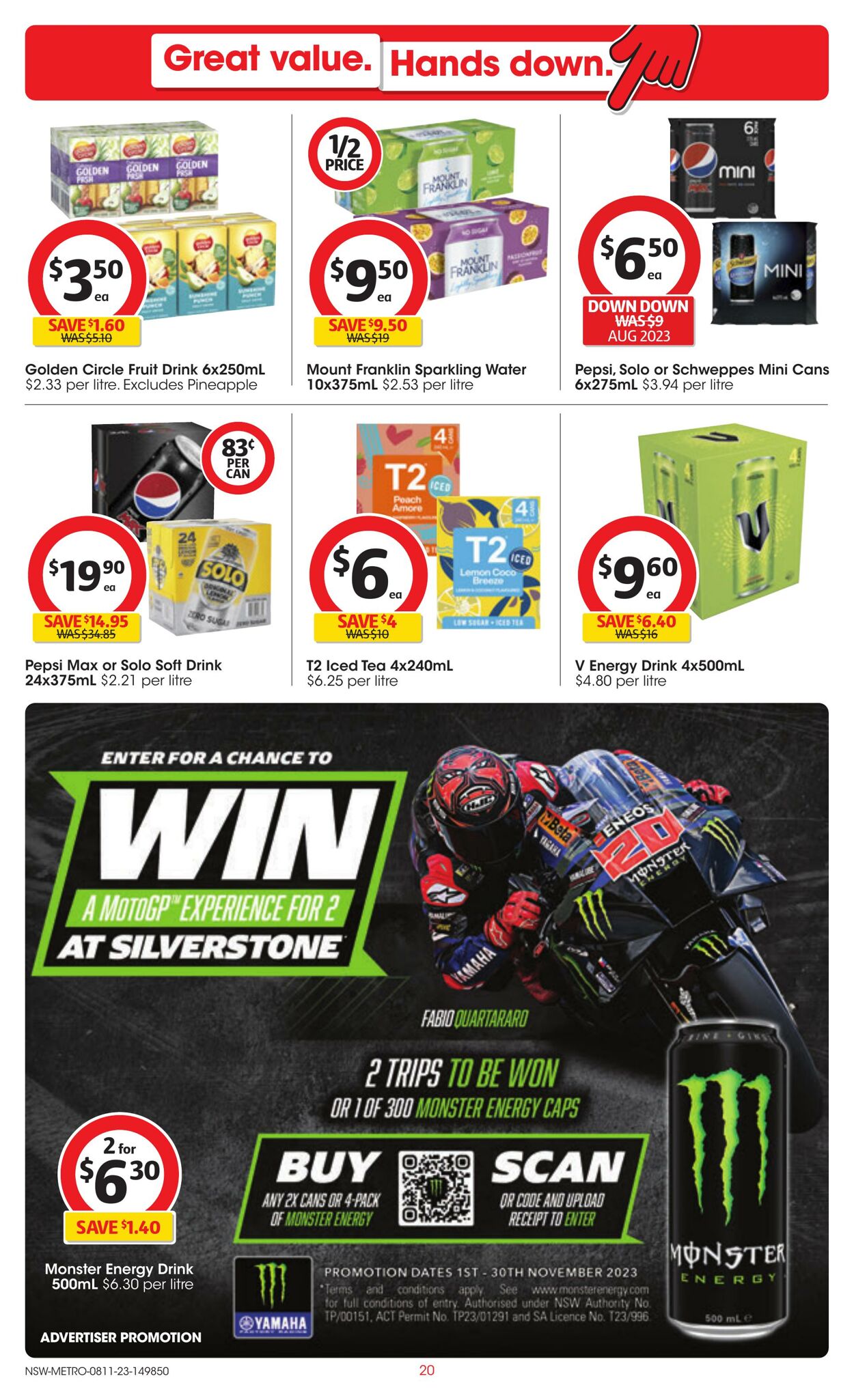 Catalogue Coles 08.11.2023 - 14.11.2023