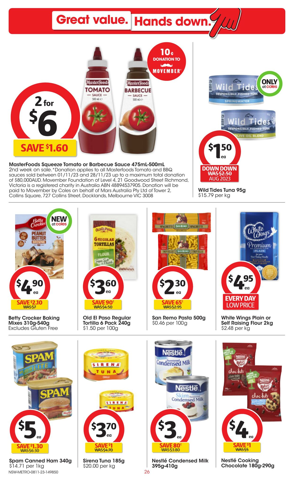 Catalogue Coles 08.11.2023 - 14.11.2023