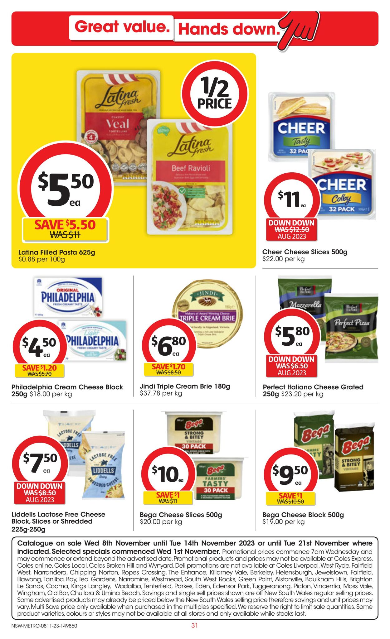 Catalogue Coles 08.11.2023 - 14.11.2023