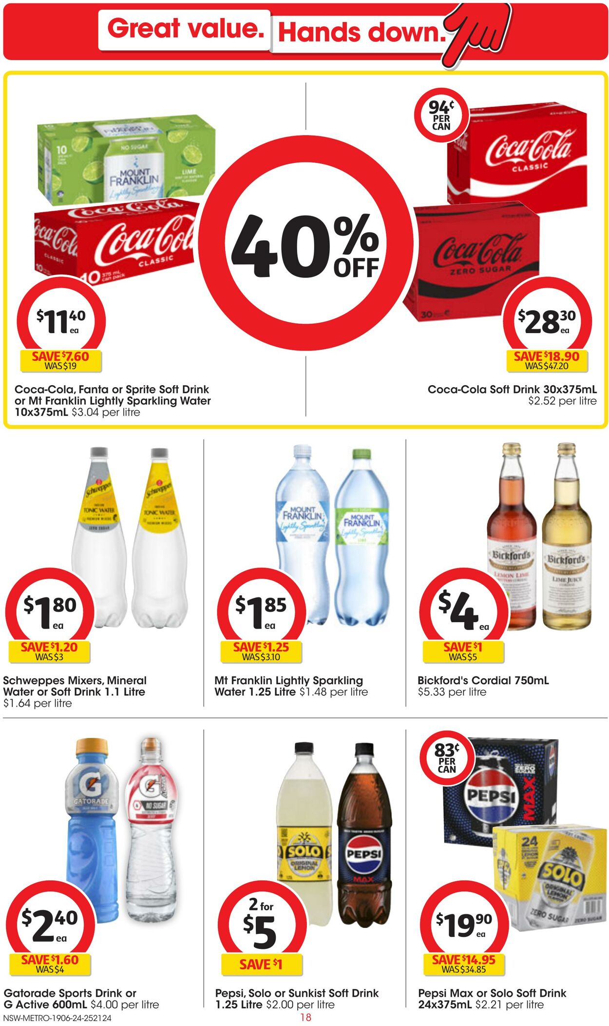 Catalogue Coles 19.06.2024 - 25.06.2024