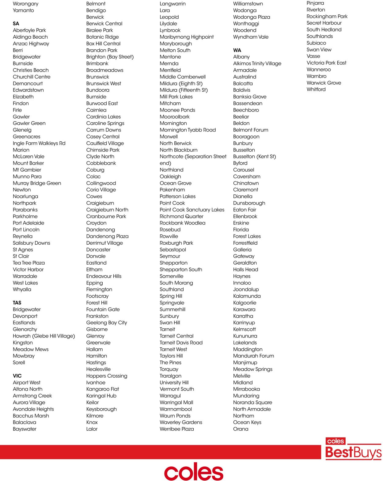 Catalogue Coles 15.11.2023 - 24.11.2023