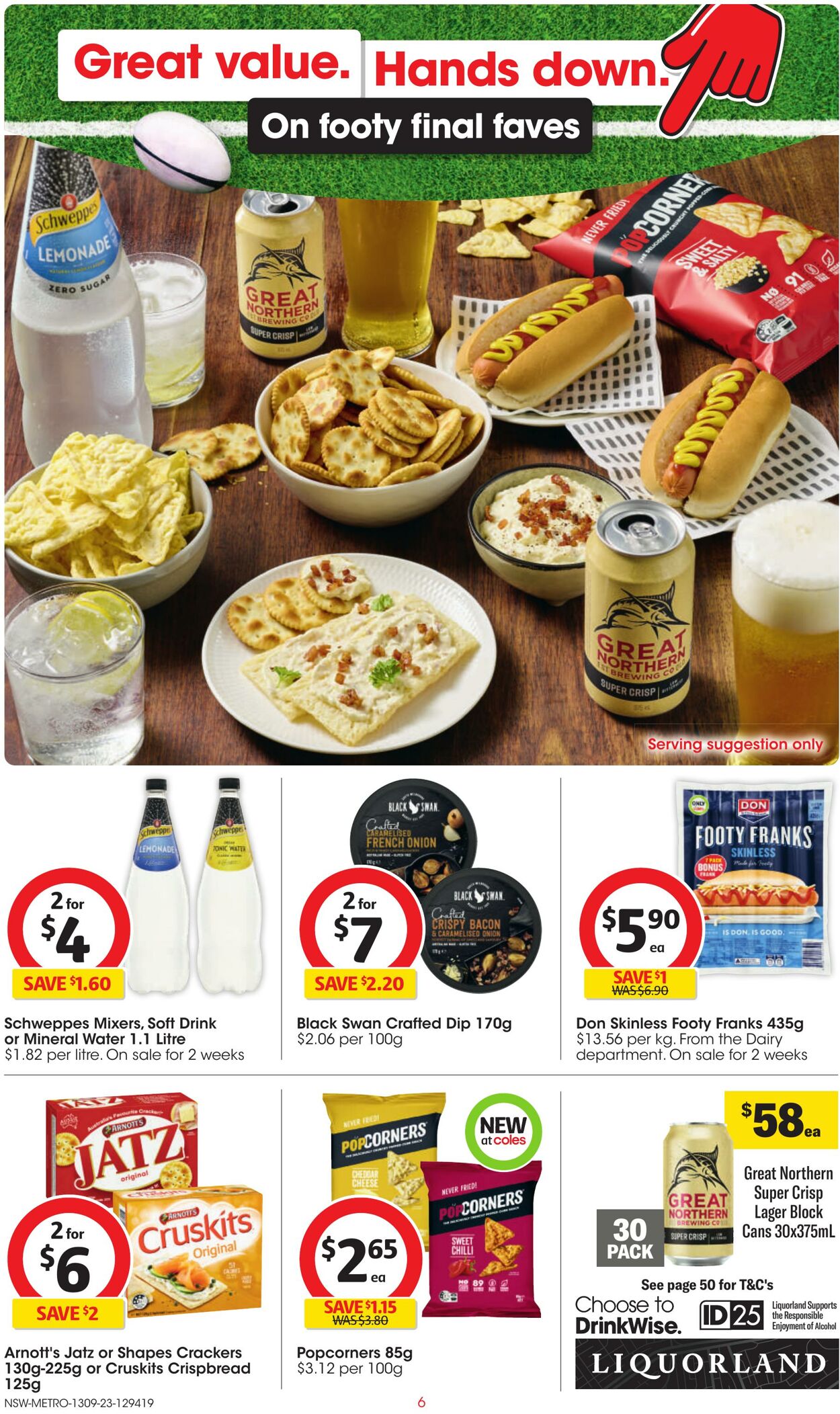 Catalogue Coles 06.09.2023 - 12.09.2023