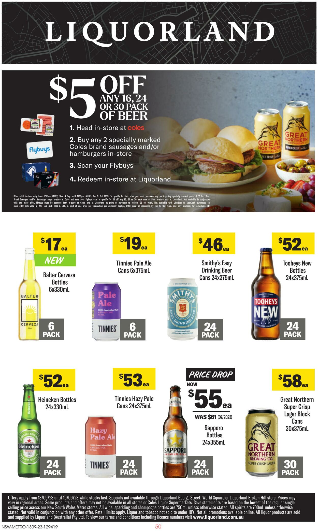 Catalogue Coles 06.09.2023 - 12.09.2023