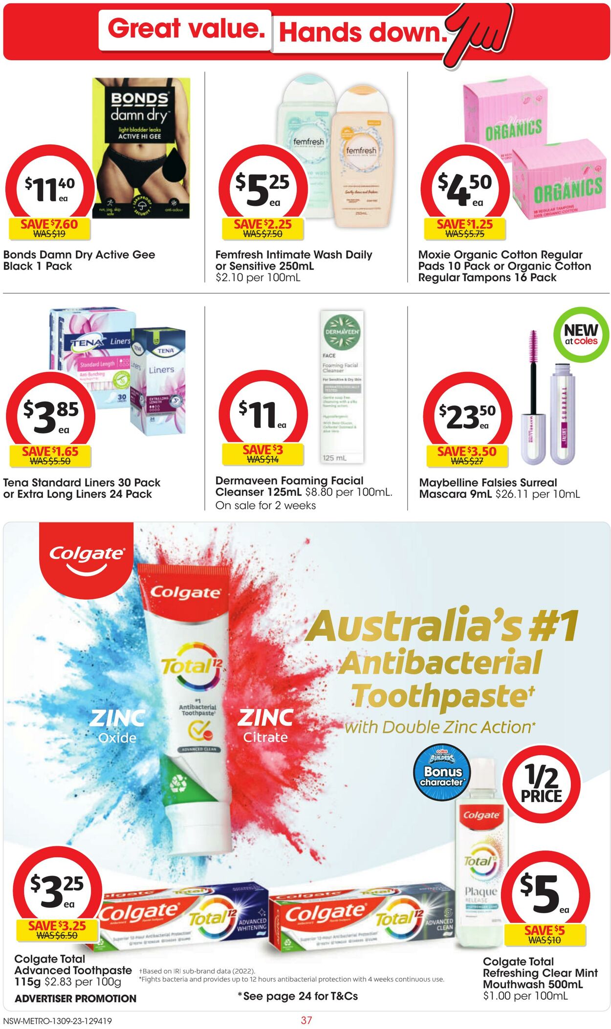 Catalogue Coles 06.09.2023 - 12.09.2023