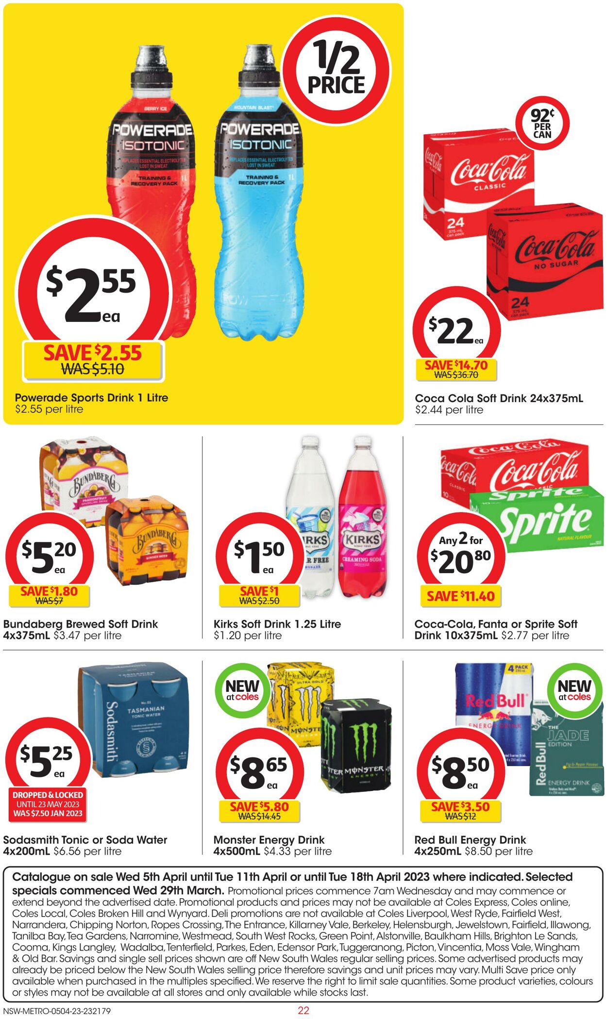 Catalogue Coles 05.04.2023 - 11.04.2023