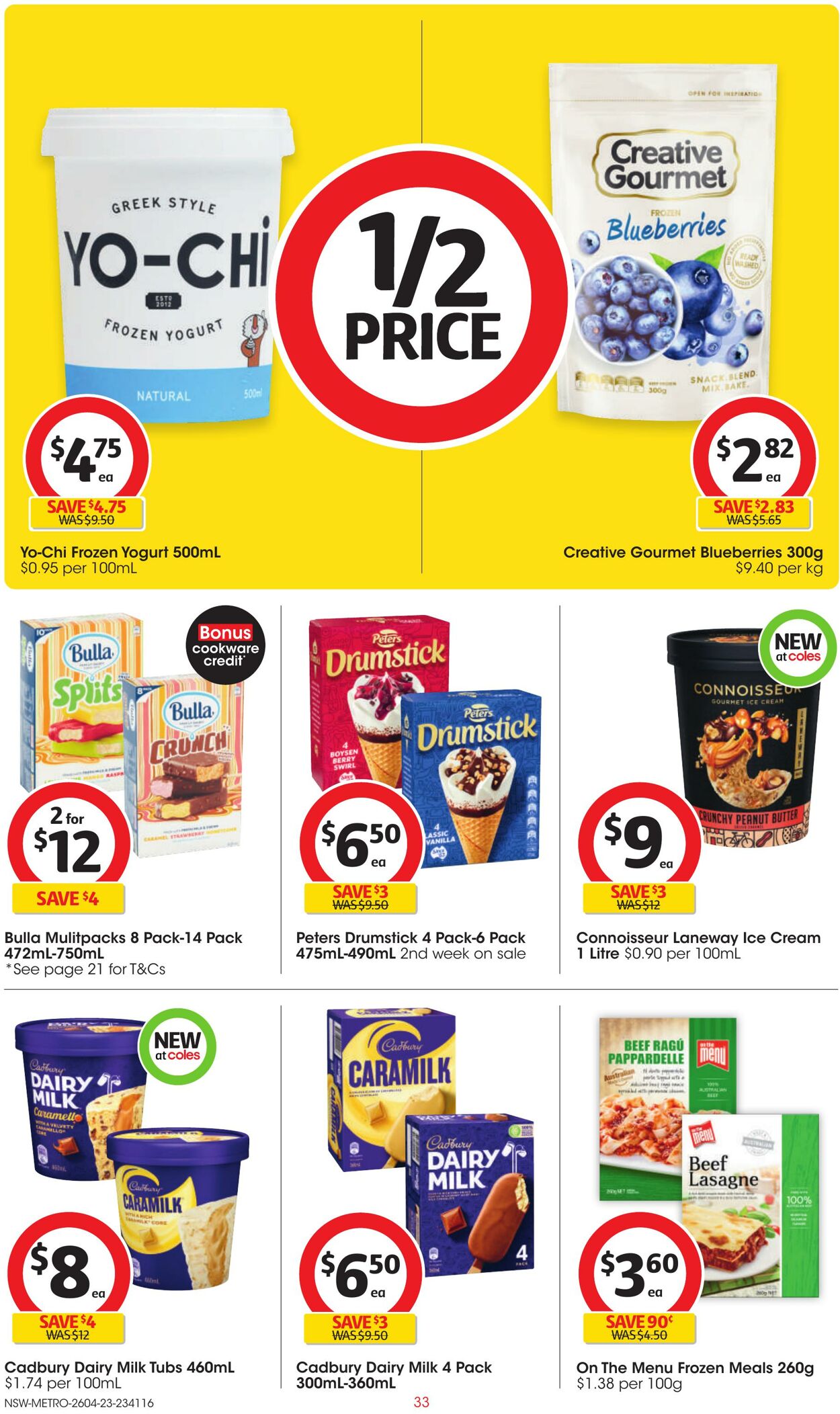 Catalogue Coles 26.04.2023 - 02.05.2023