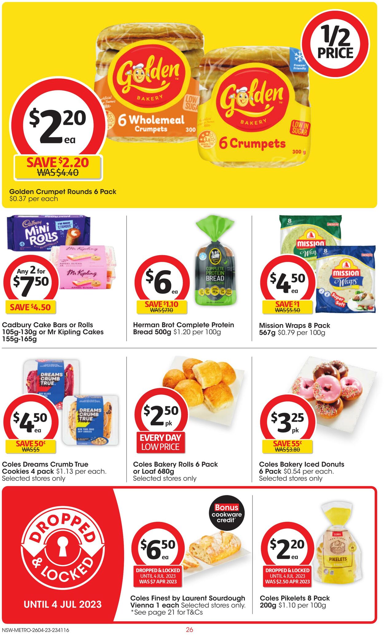 Catalogue Coles 26.04.2023 - 02.05.2023