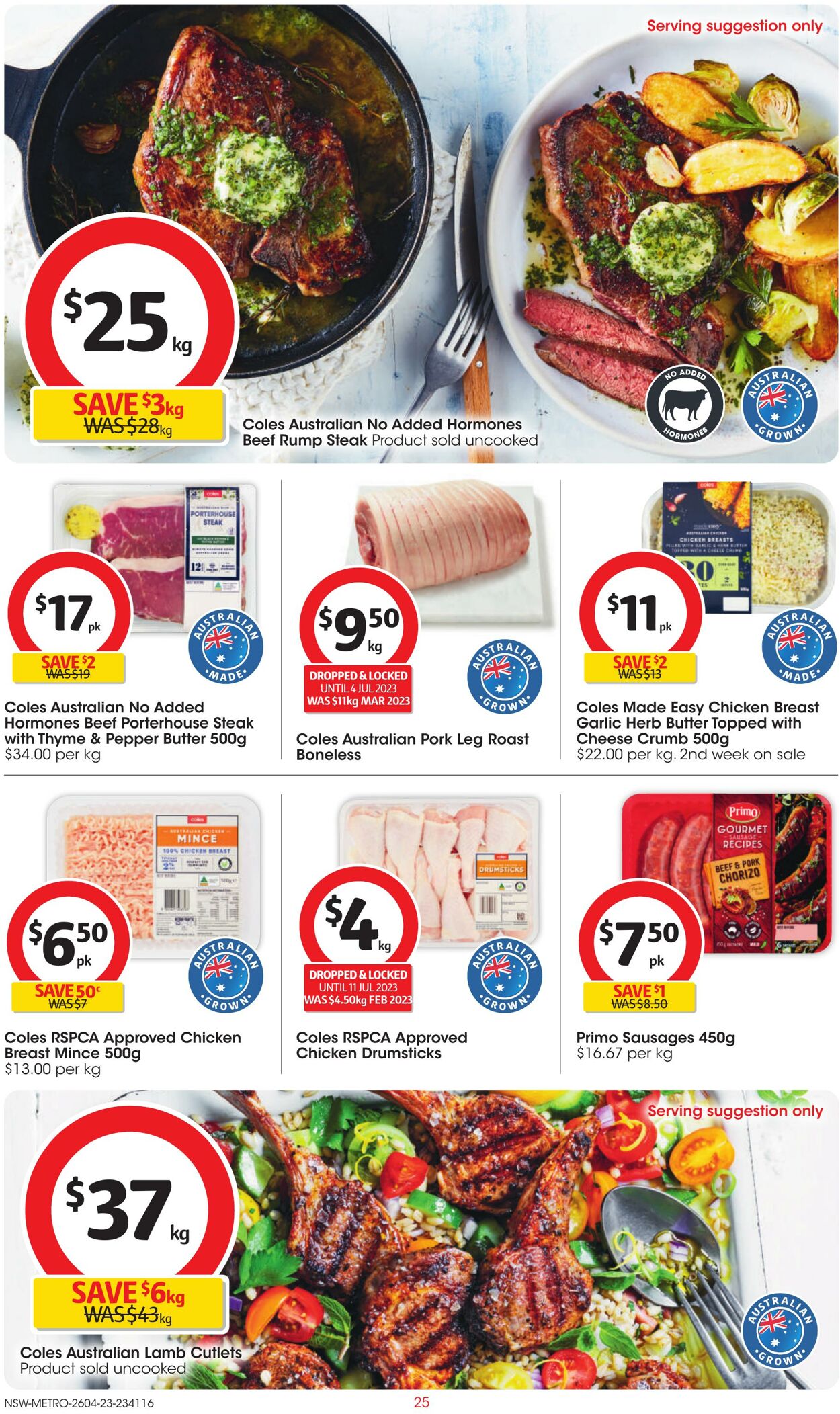 Catalogue Coles 26.04.2023 - 02.05.2023