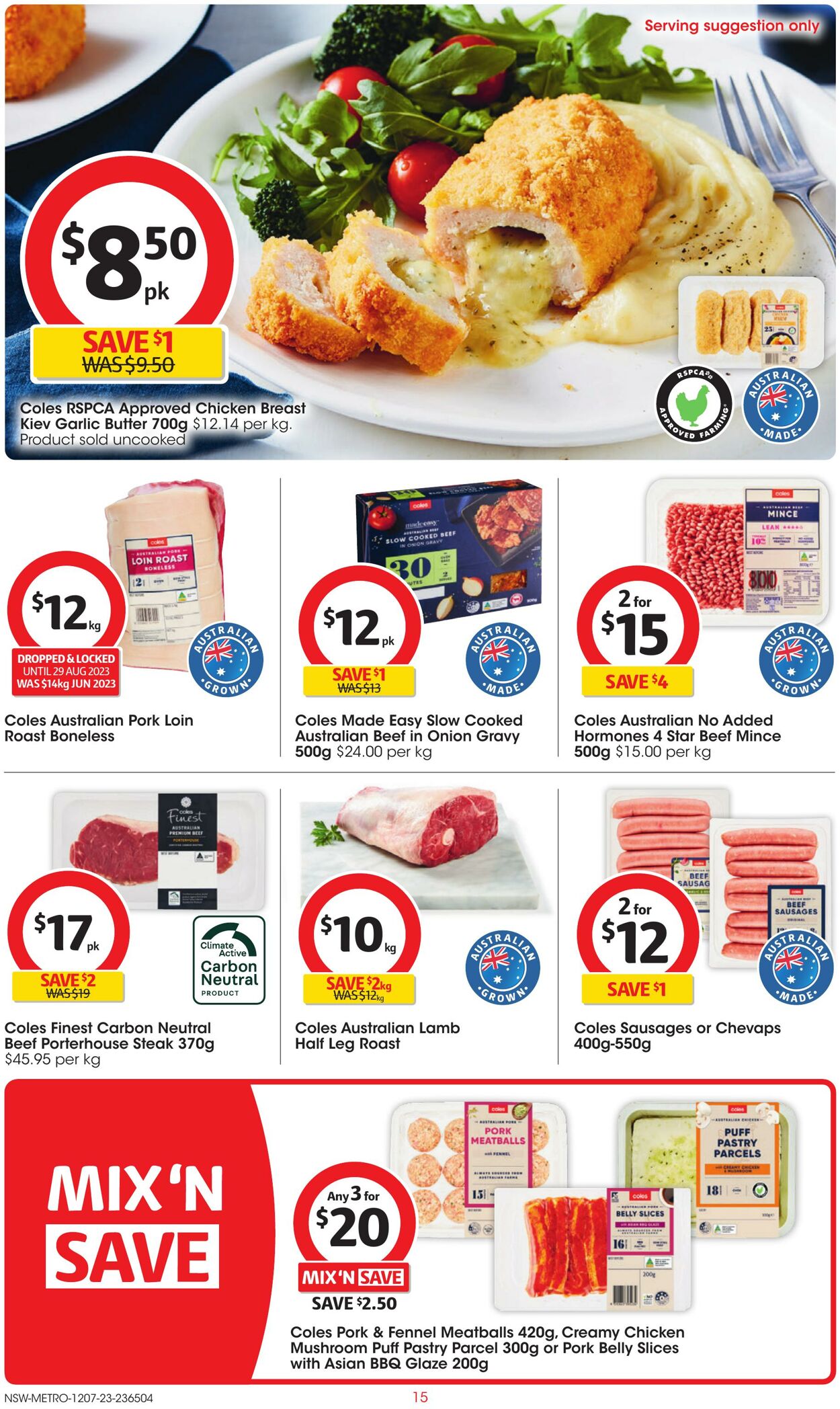 Catalogue Coles 12.07.2023 - 18.07.2023