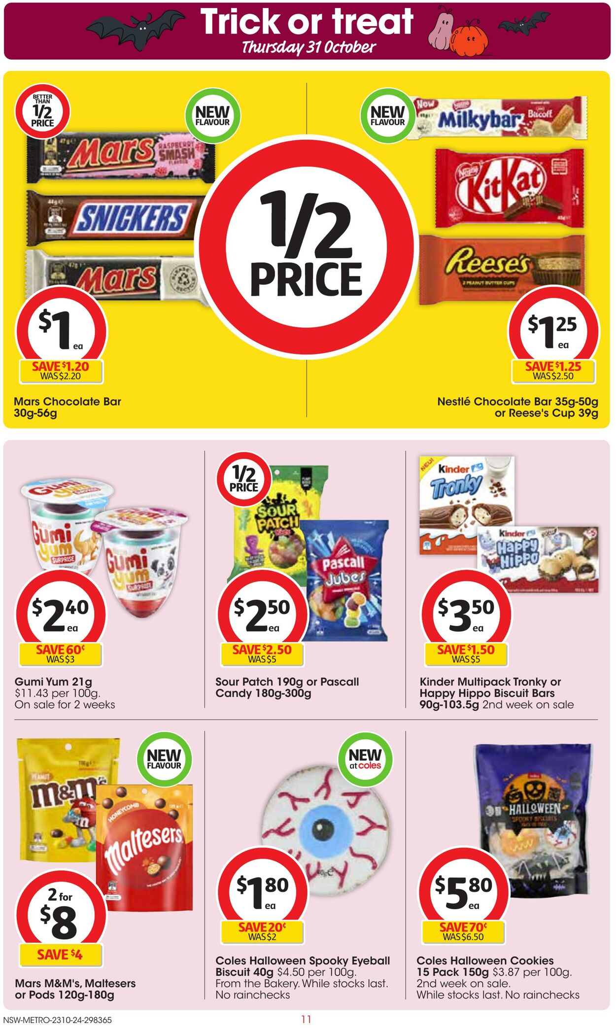 Catalogue Coles 23.10.2024 - 29.10.2024