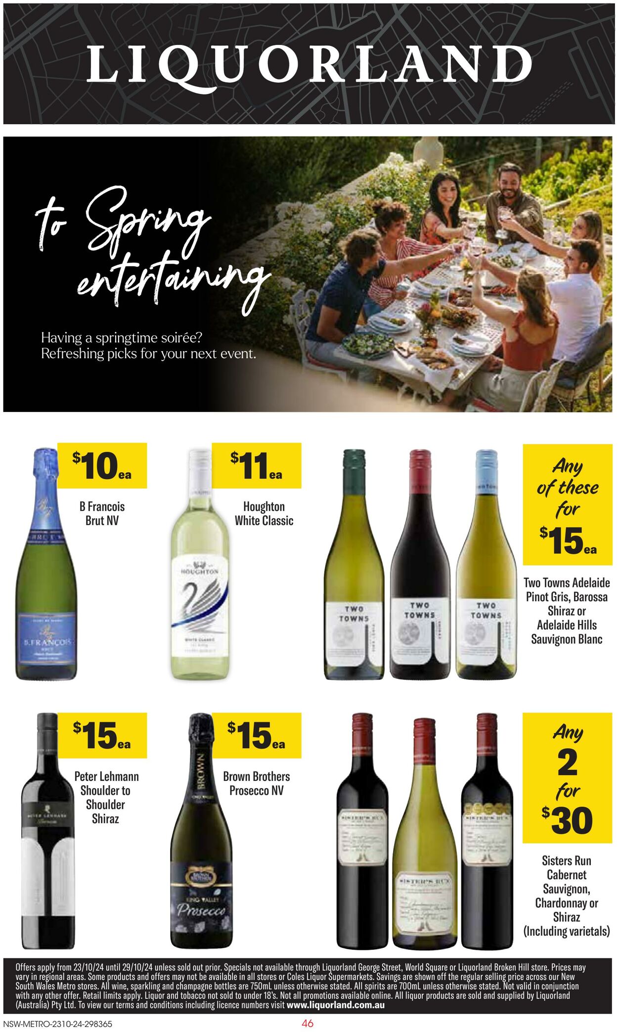 Catalogue Coles 23.10.2024 - 29.10.2024