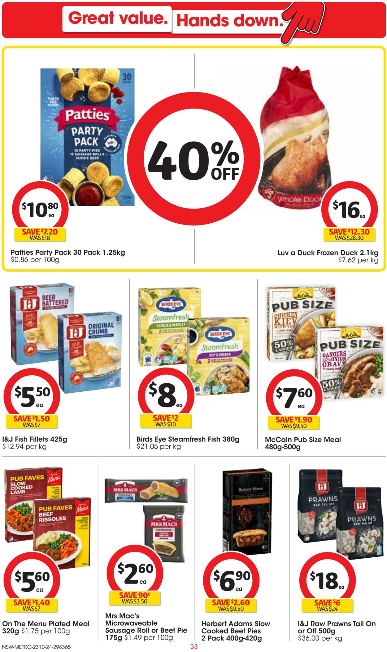 Catalogue Coles 23.10.2024 - 29.10.2024