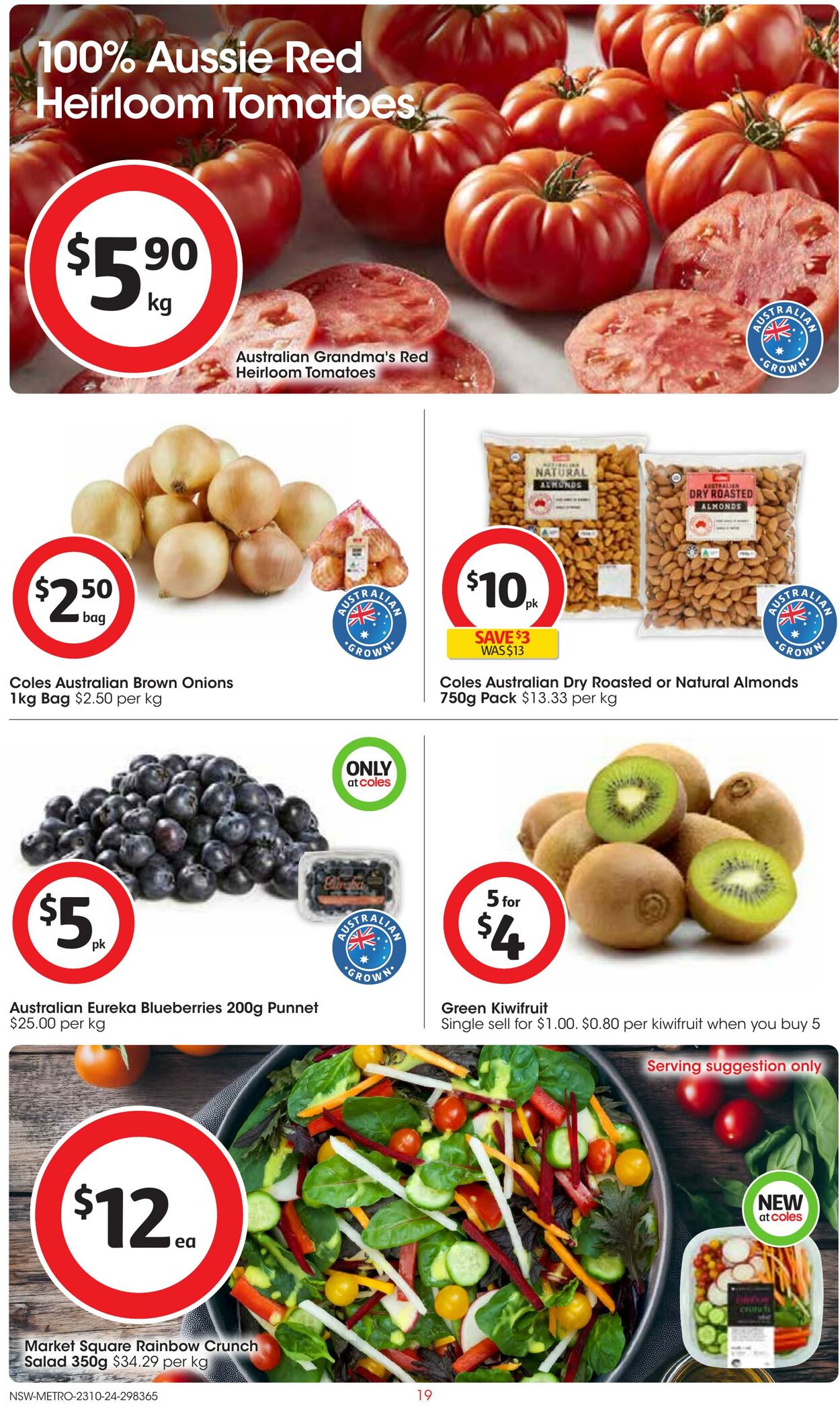 Catalogue Coles 23.10.2024 - 29.10.2024