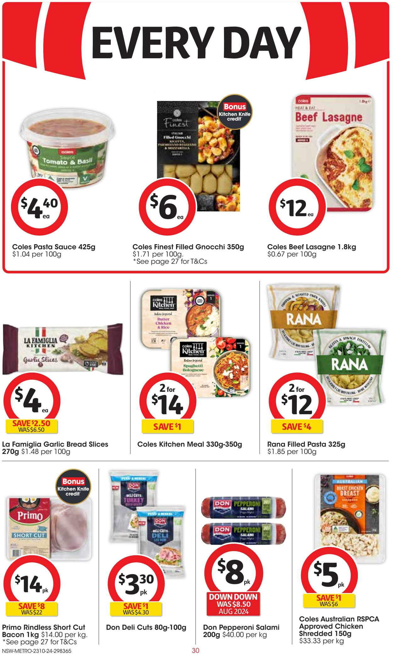 Catalogue Coles 23.10.2024 - 29.10.2024