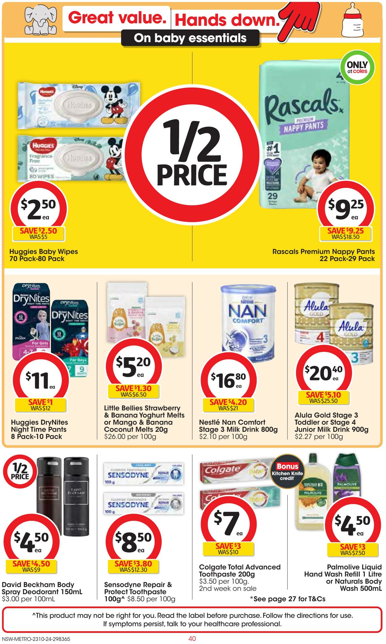 Catalogue Coles 23.10.2024 - 29.10.2024