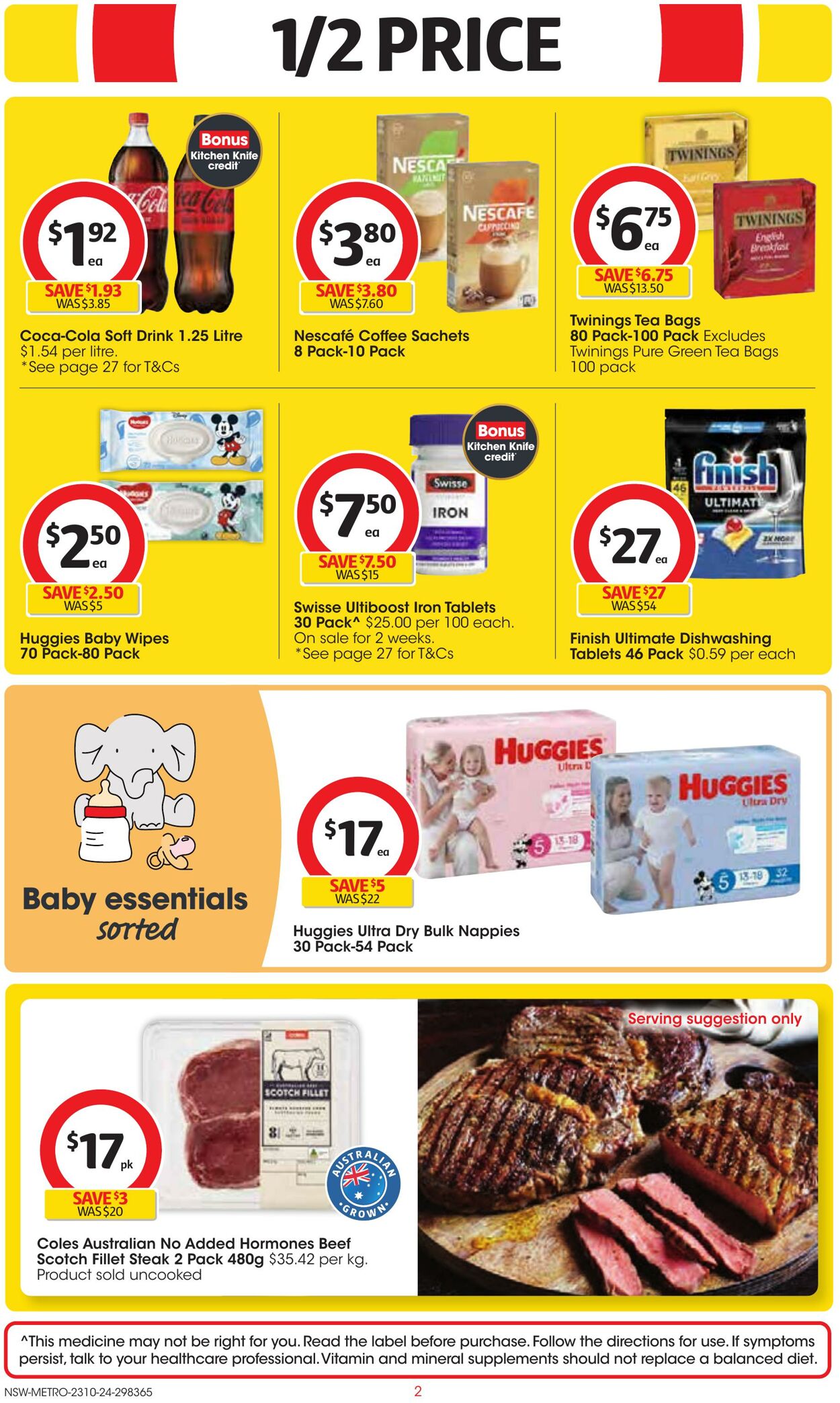 Catalogue Coles 23.10.2024 - 29.10.2024