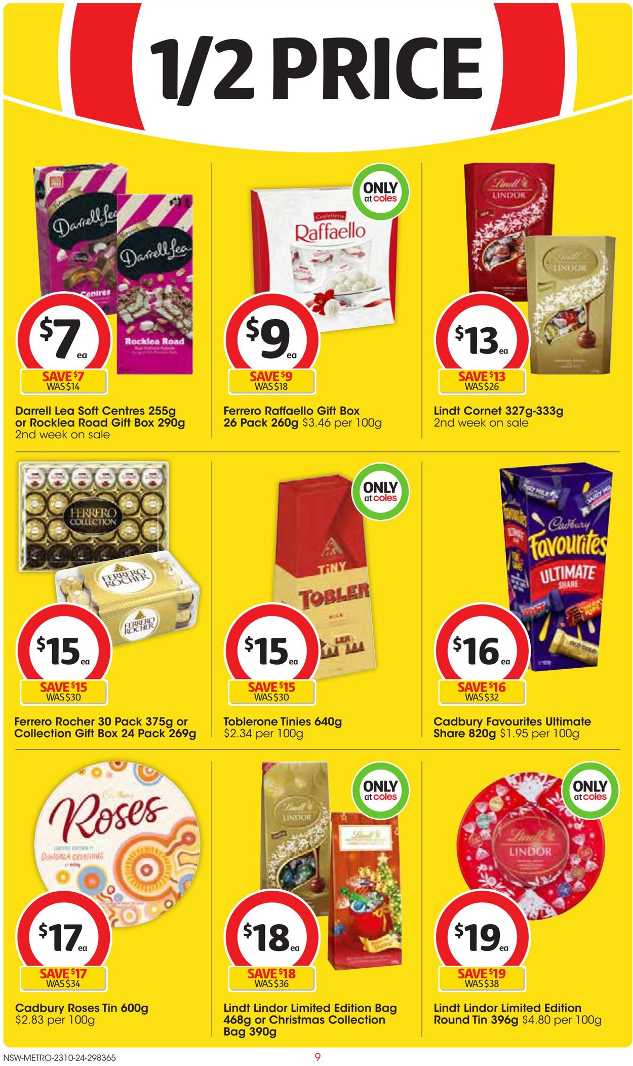 Catalogue Coles 23.10.2024 - 29.10.2024