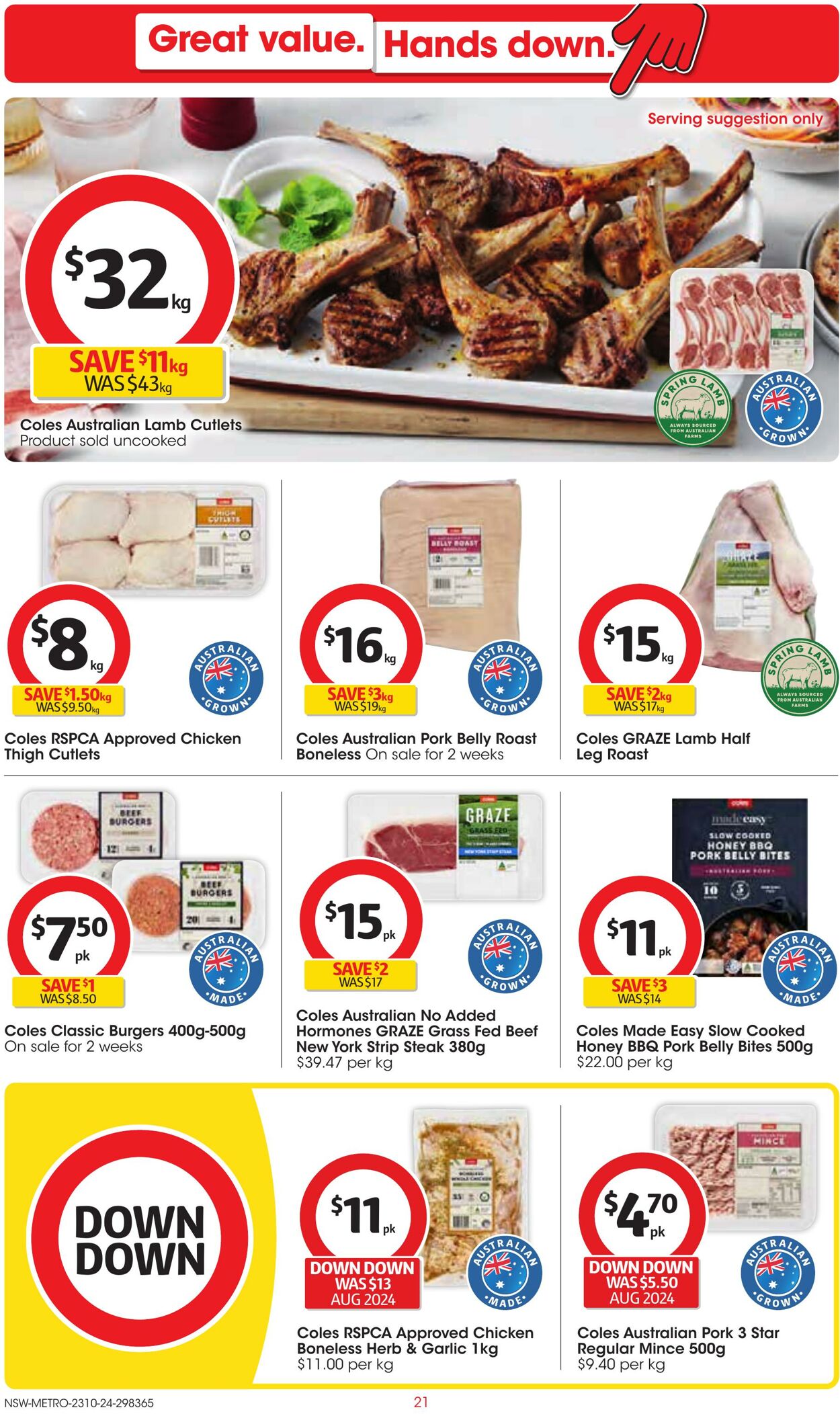 Catalogue Coles 23.10.2024 - 29.10.2024