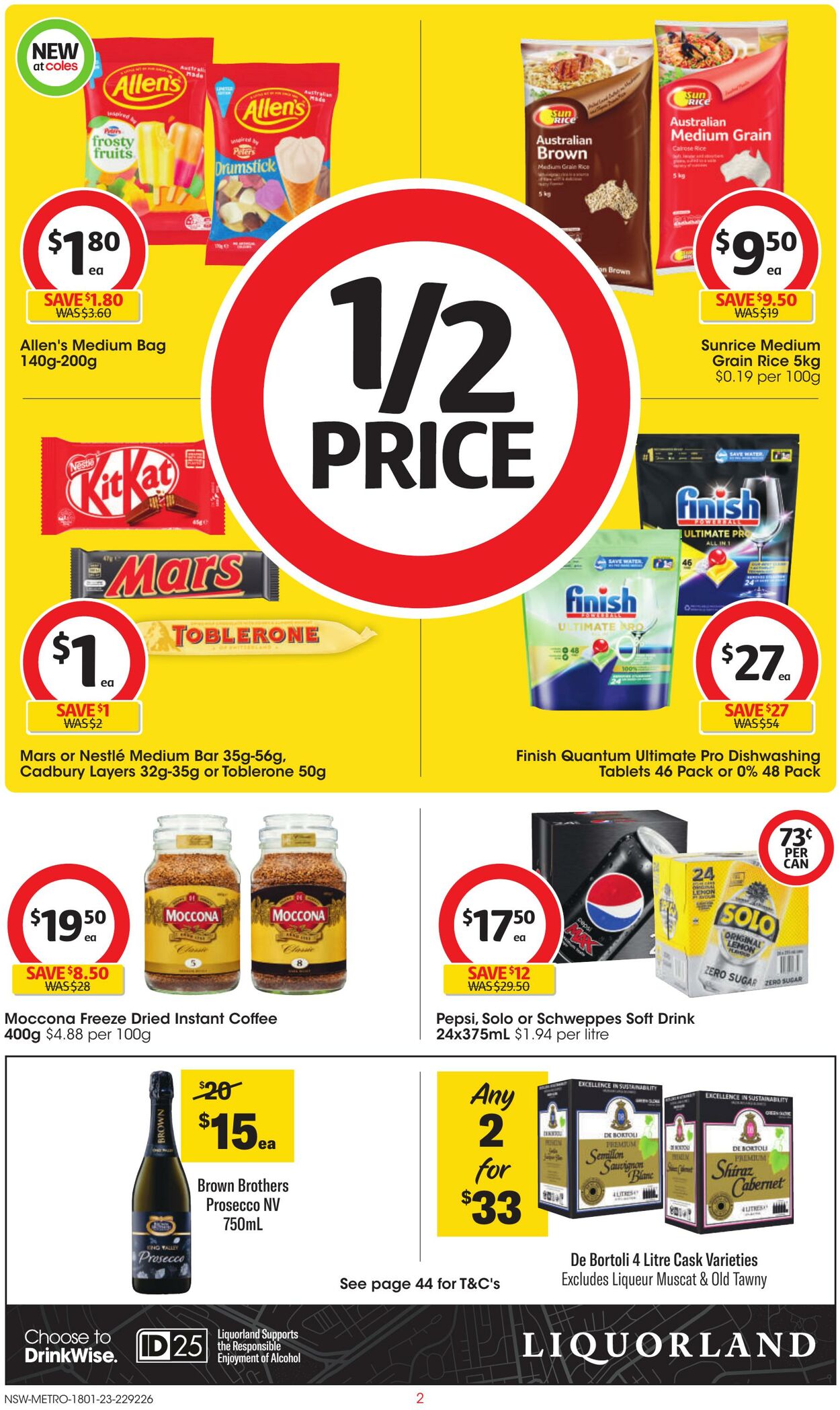 Catalogue Coles 18.01.2023 - 24.01.2023