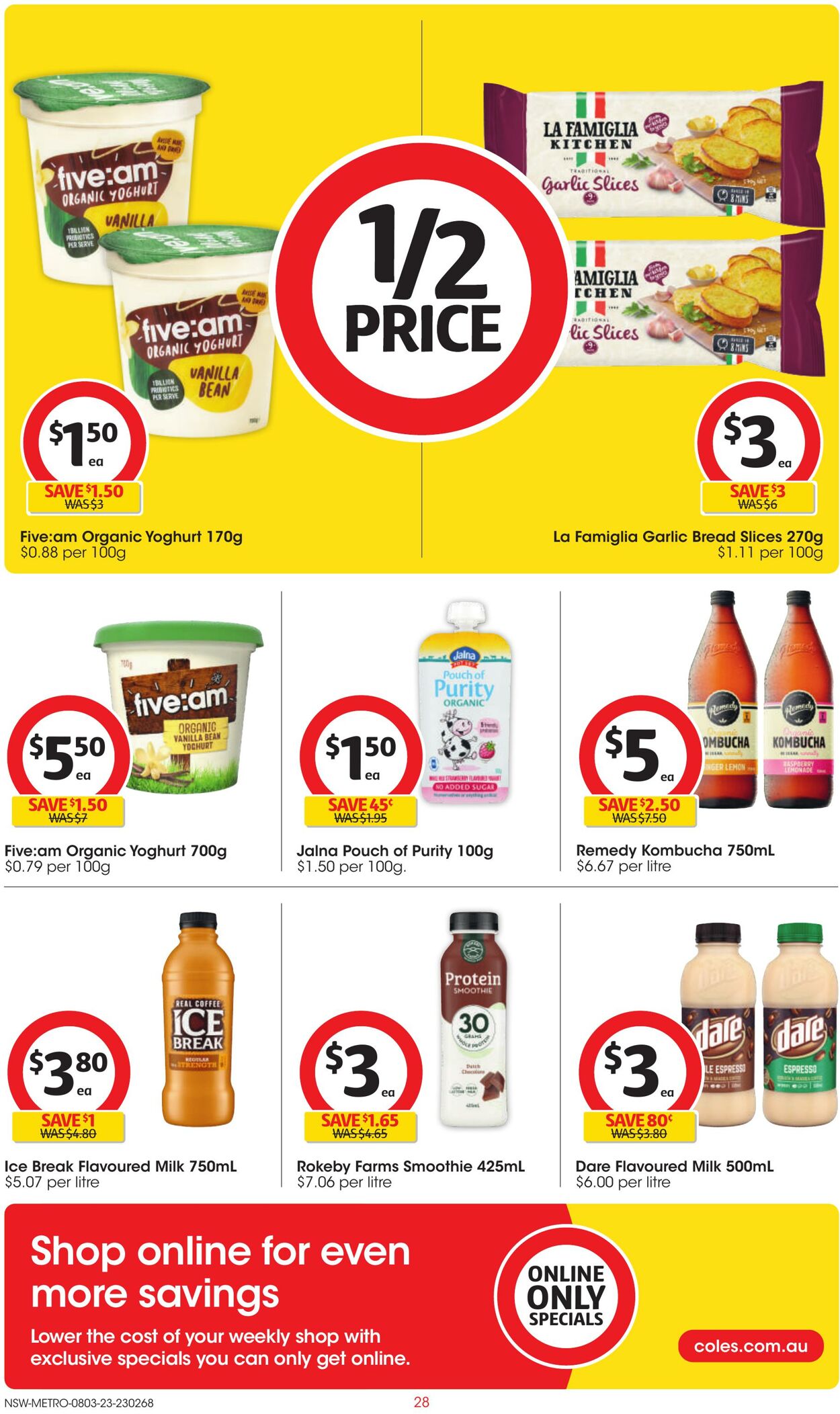 Catalogue Coles 08.03.2023 - 14.03.2023