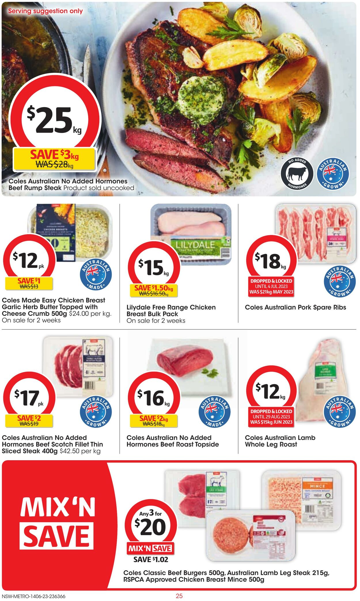 Catalogue Coles 14.06.2023 - 20.06.2023